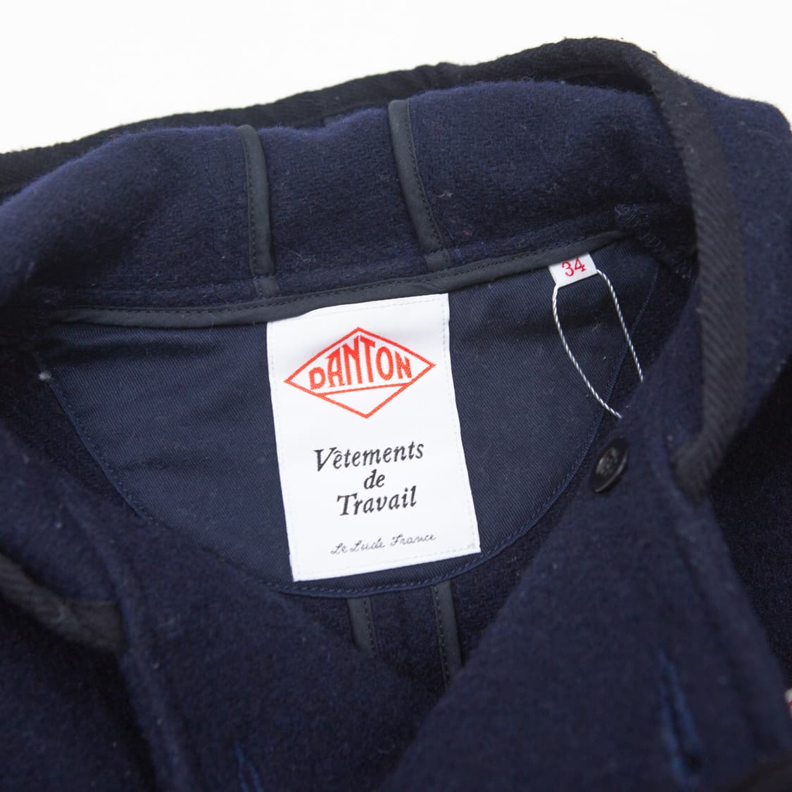 단톤 더블 브레스티드 울 코트 상품이미지9