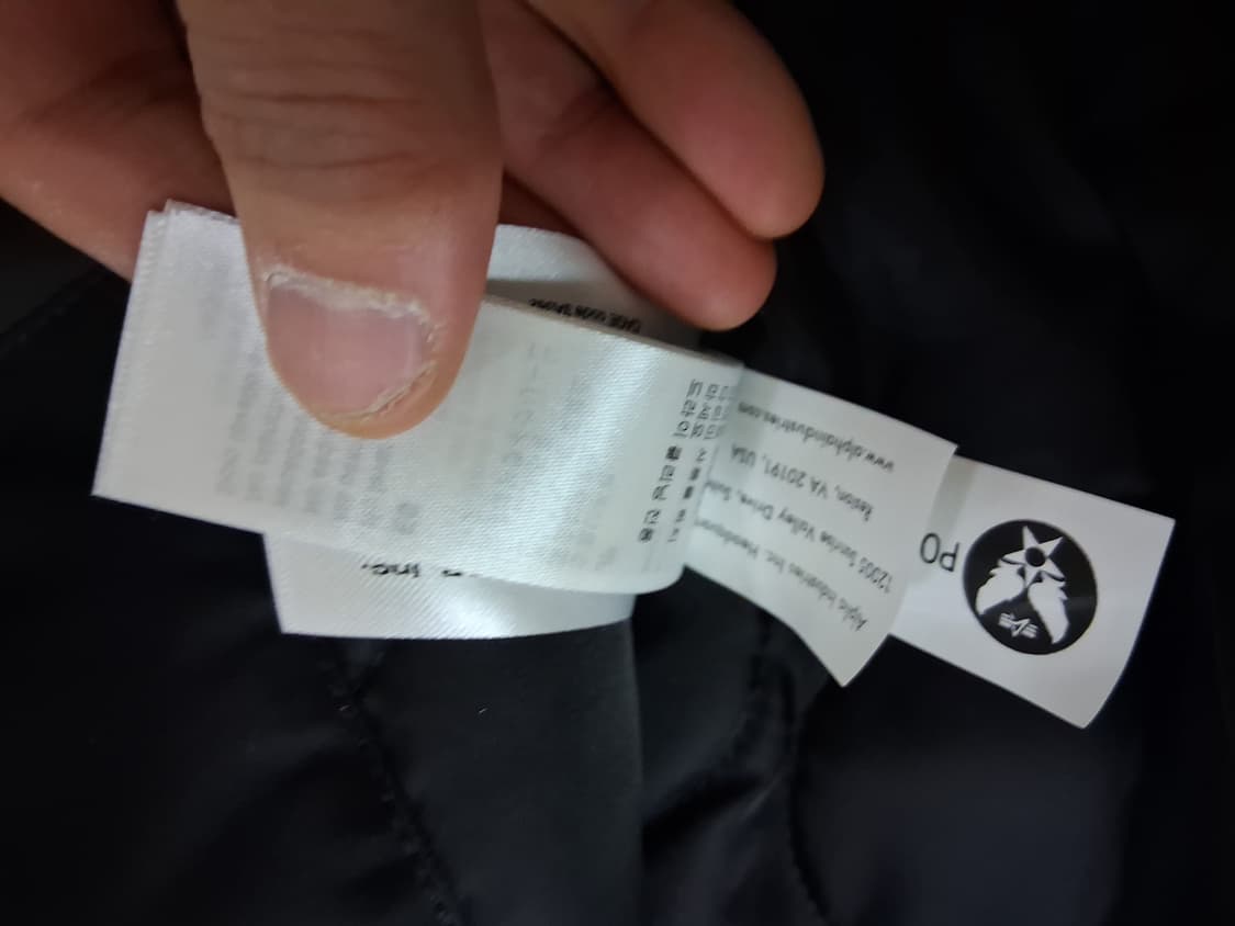 산산기어 X알파인더스트리 항공점퍼 1사이즈 (95~100) 상품이미지7