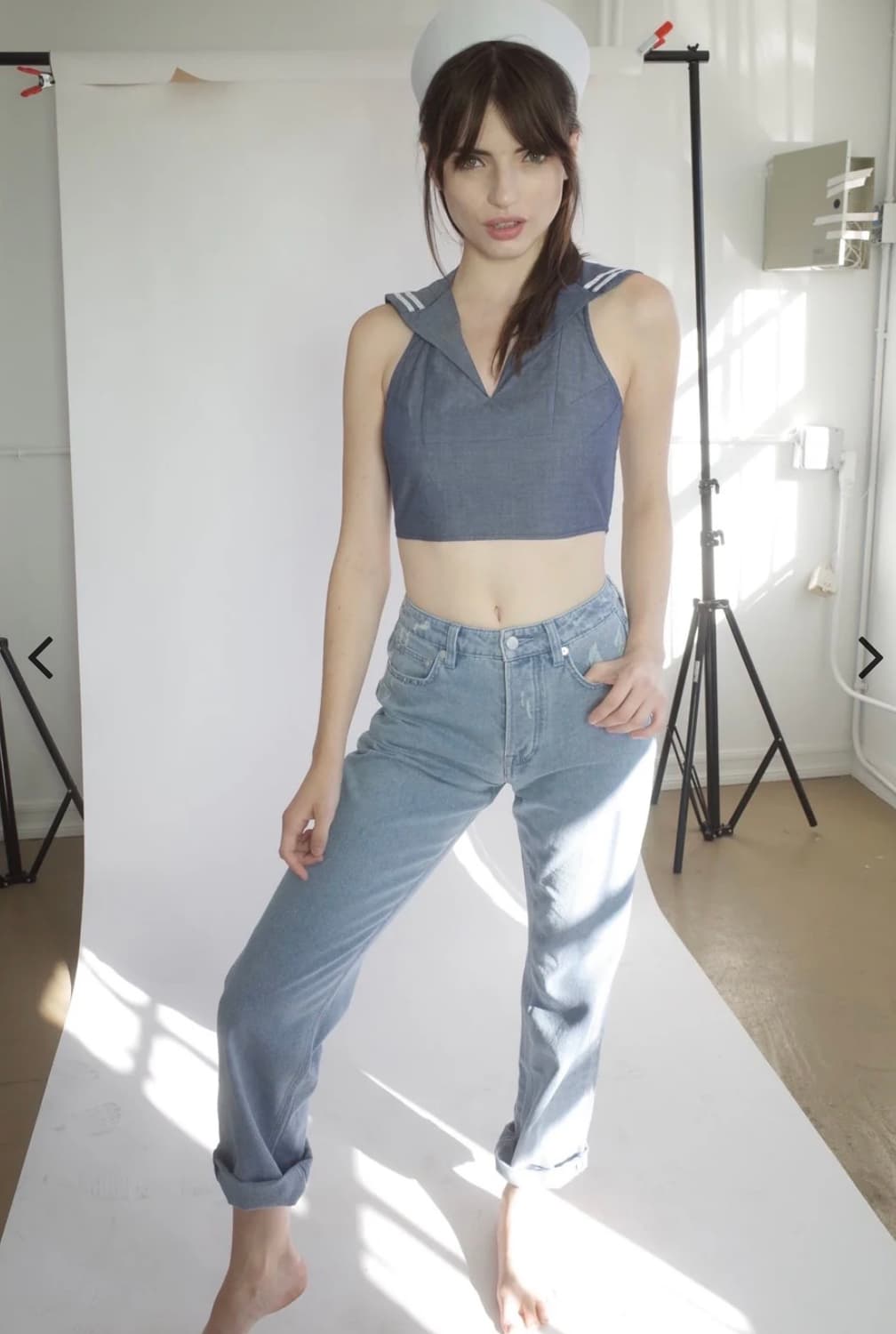 L'ecole Des Femmes - Lolita Sailor Top 상품이미지3