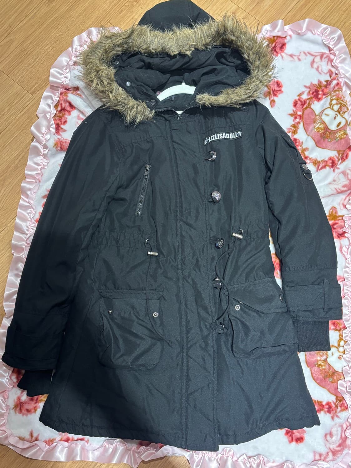 리즈리사돌 투웨이 지퍼 패딩 상품이미지1