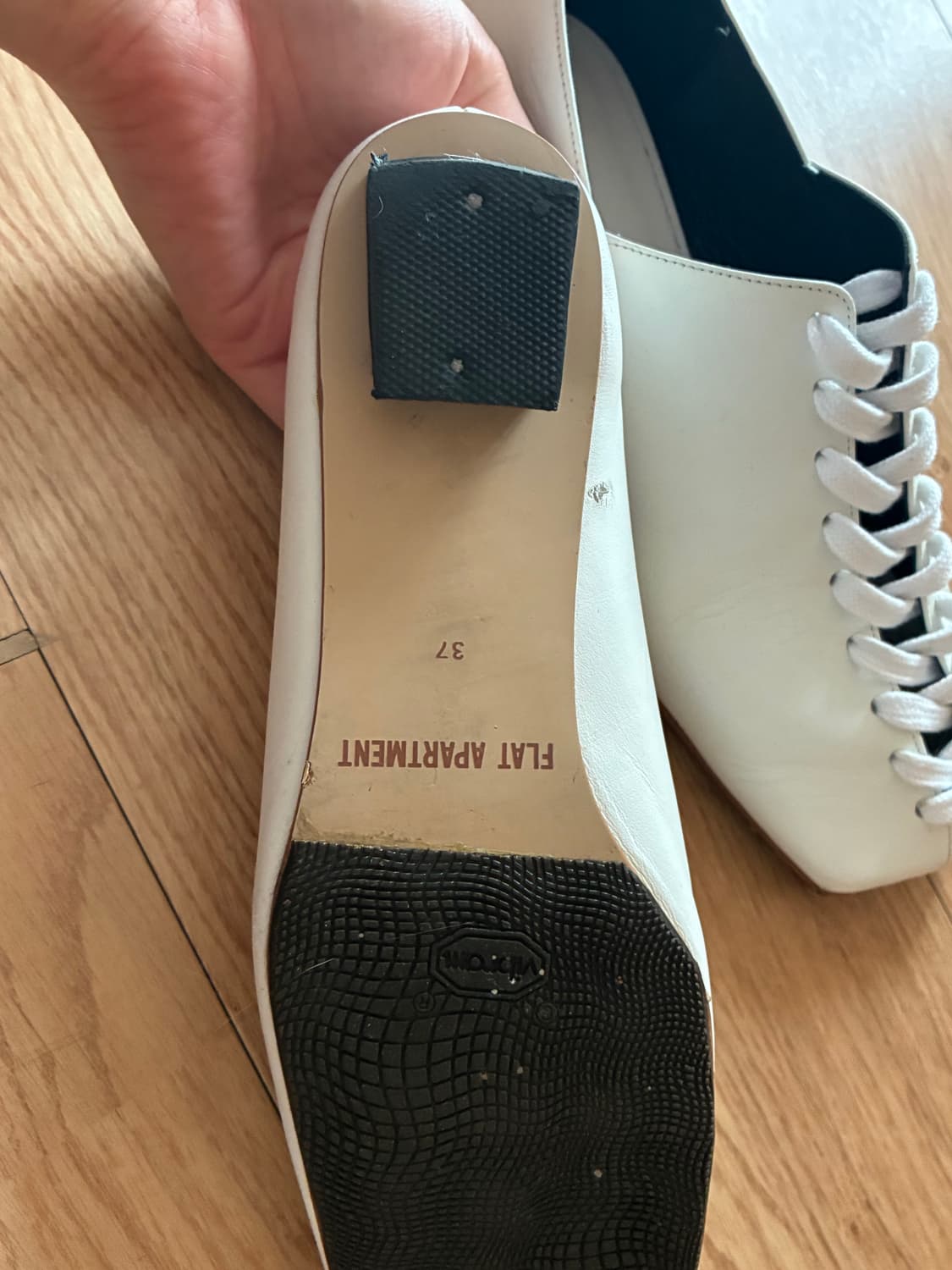 플랫아파트먼트 르메르맛 레이스업 플랫 상품이미지6