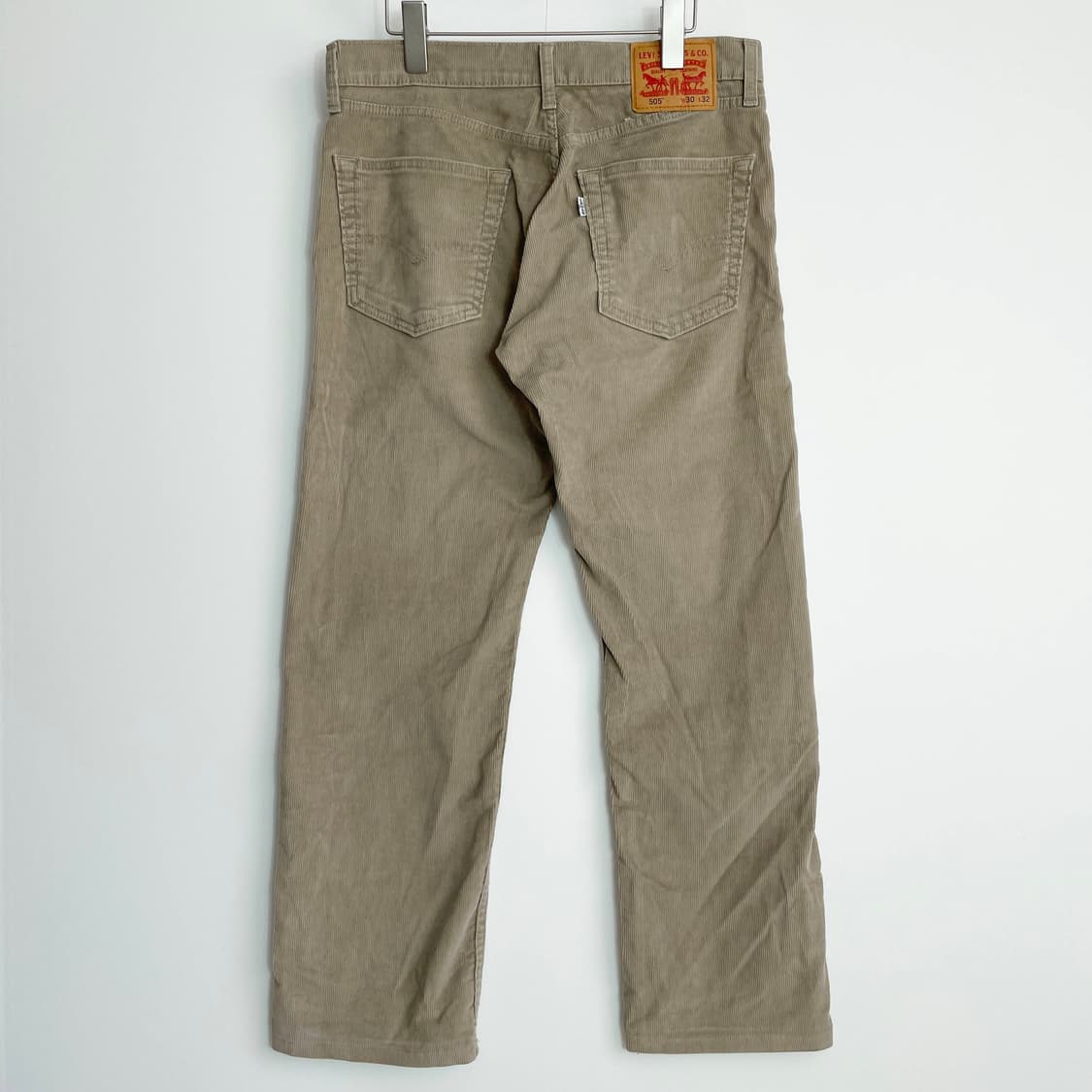 F2 리바이스 505 베이지 코듀로이 팬츠 33사이즈 상품이미지3