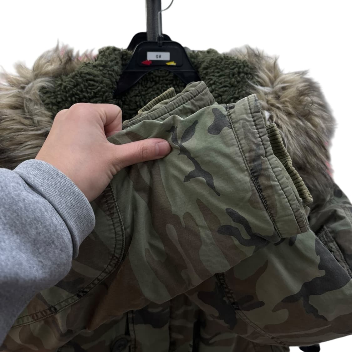 폴로랄프로렌DENIM & SUPPLY 다운 밀리터리 개파카 상품이미지4