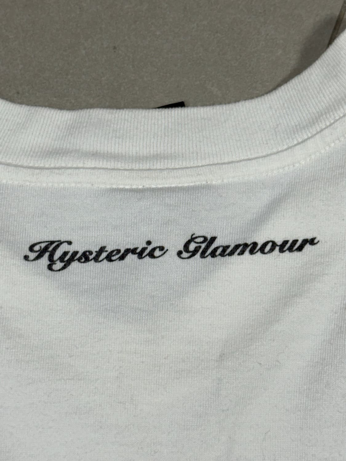 히스테릭 글래머 아카이브 히스걸 브이넥 롱슬리브 티셔츠 상품이미지2