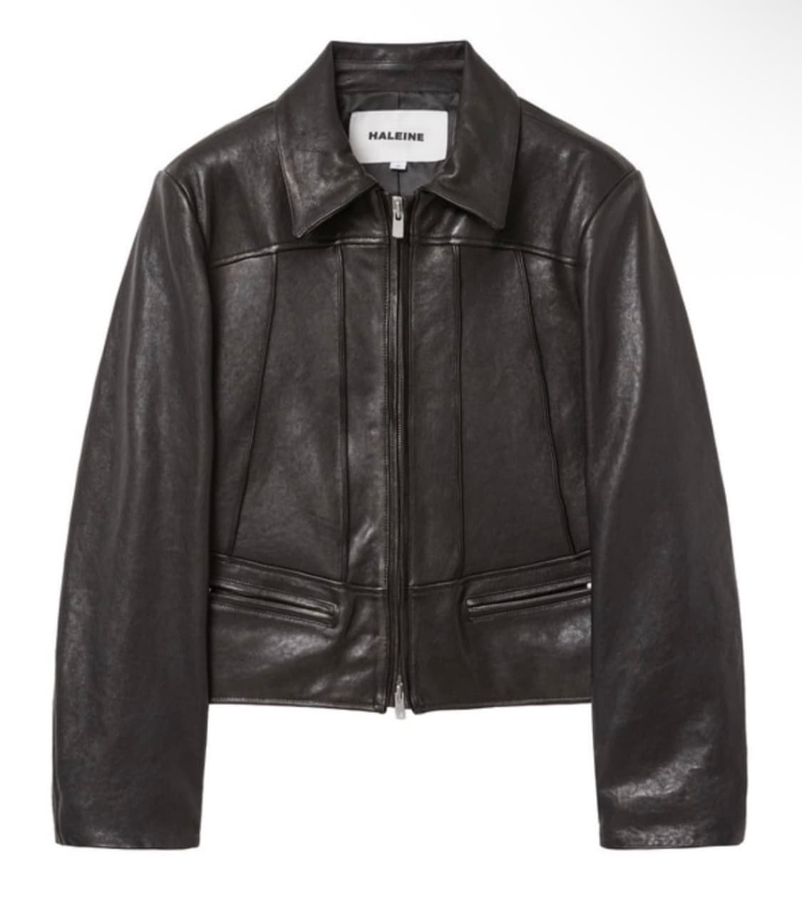 알렌느 핀턱 레더자켓 상품이미지1