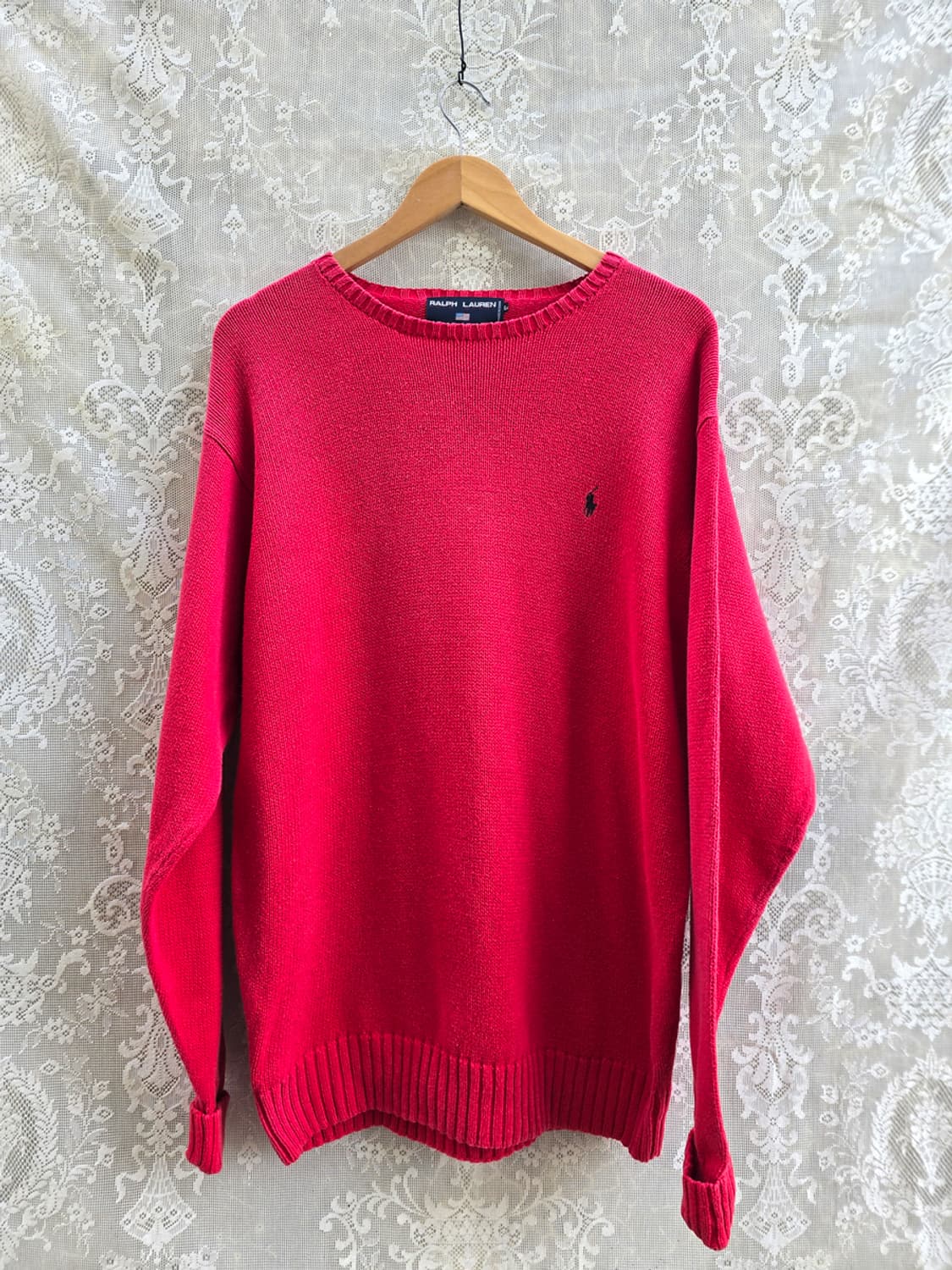 90s 폴로 스포츠 코튼 니트 상품이미지1