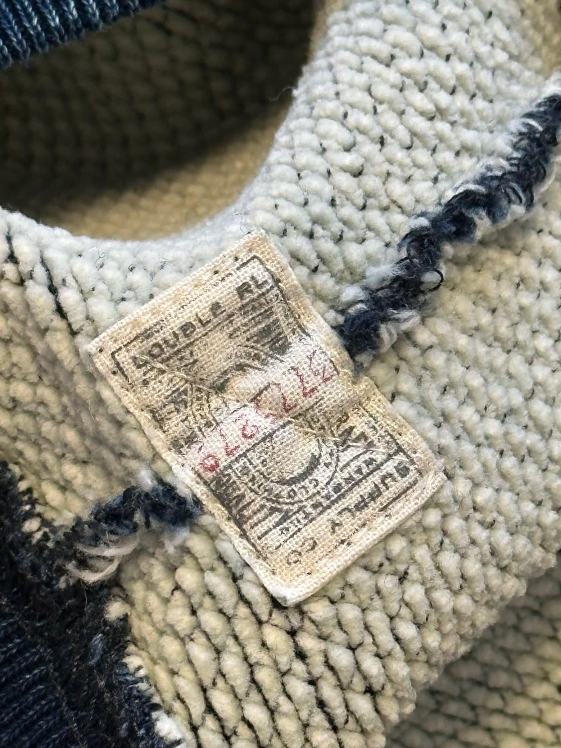 [L] RRL (더블알엘) 크루넥 스웻셔츠 인디고 상품이미지5