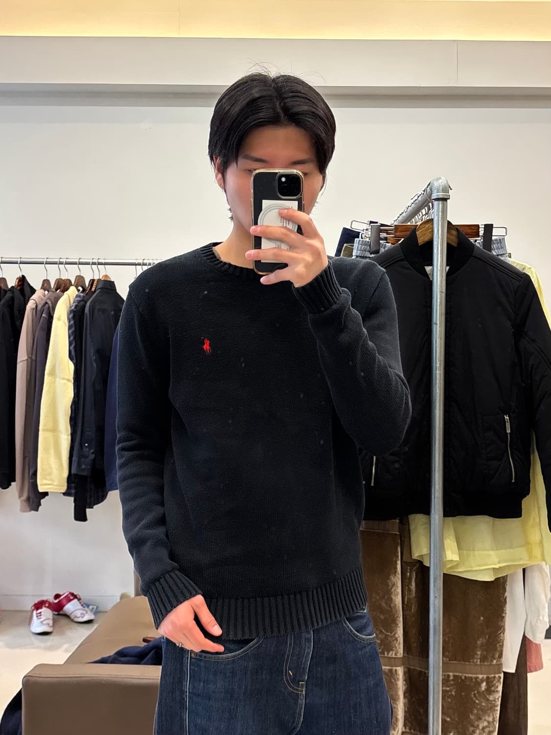 폴로 랄프로렌 니트 블랙 상품이미지9