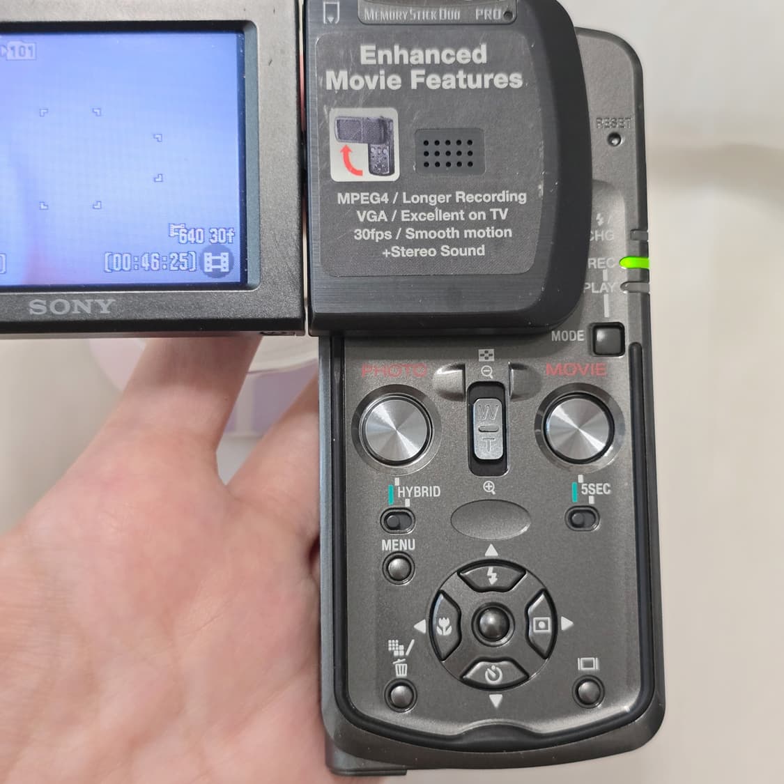 소니 사이버샷 DSC M1 디카 캠코더 상품이미지8