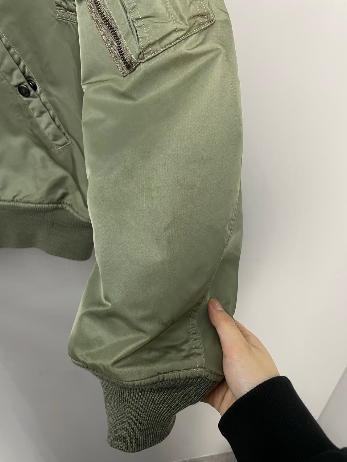 US에어포스 빈티지 MA-1 항공점퍼 H2344 상품이미지5