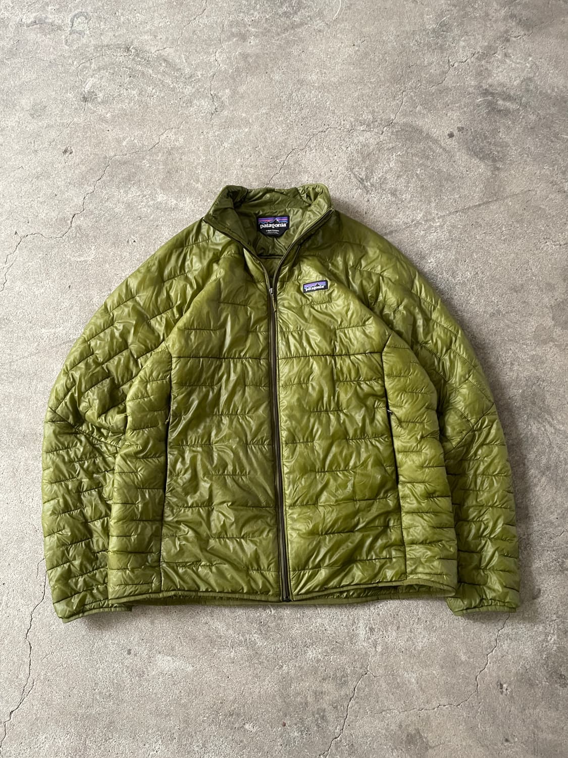 Patagonia Micro Puff Matcha Green Jacket 상품이미지1