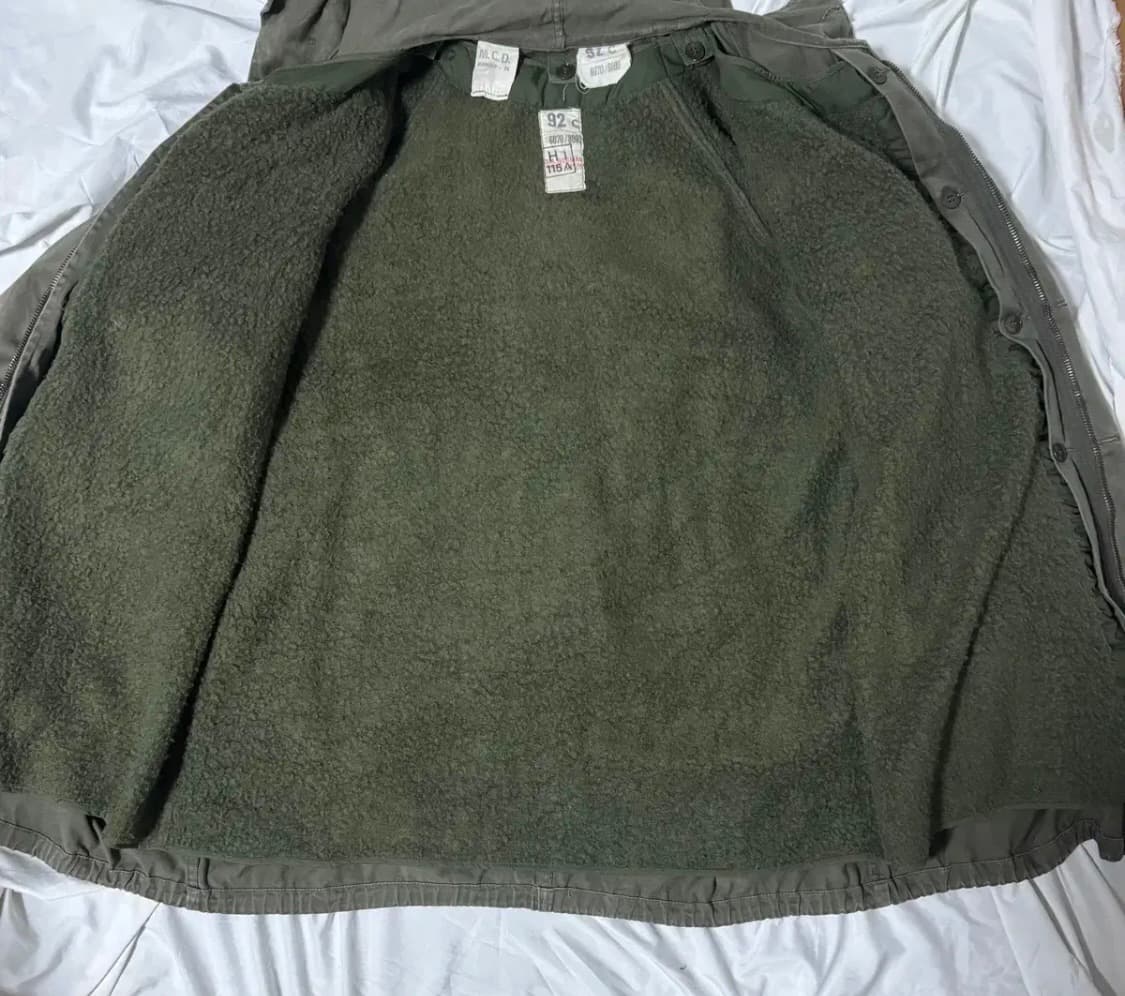70s 프렌치 아미 m64 필드 자켓 파카 코트 프랑스군 92c 상품이미지3
