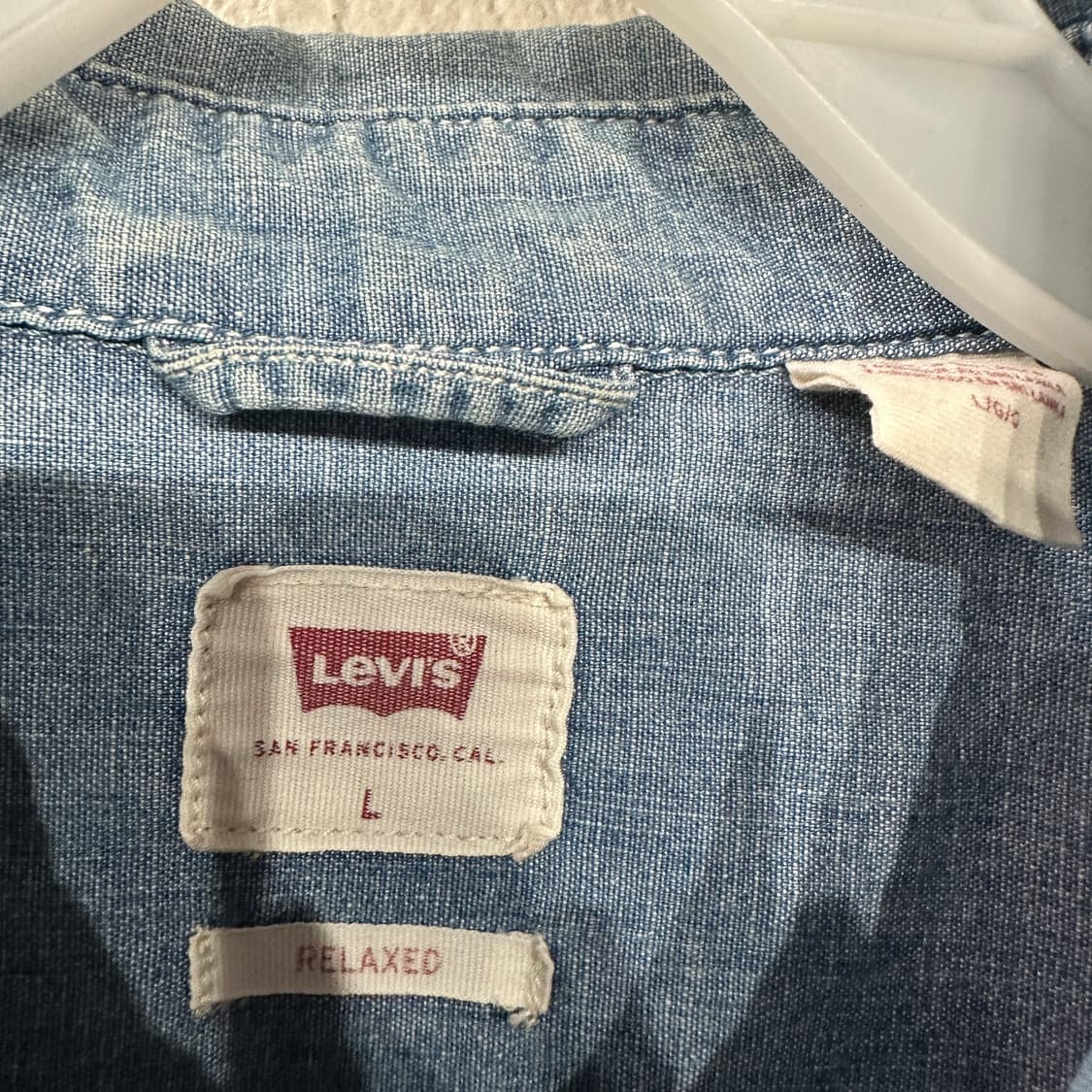 리바이스 데님 청남방 L 상품이미지4
