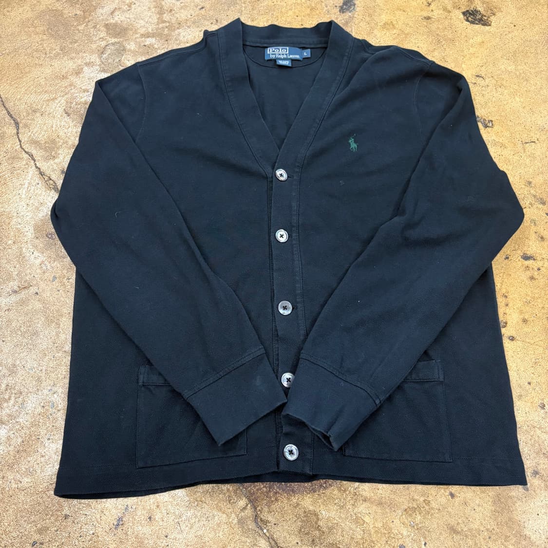 [정품/L] 폴로 랄프로렌 코튼 브이넥 가디건 b15 상품이미지2