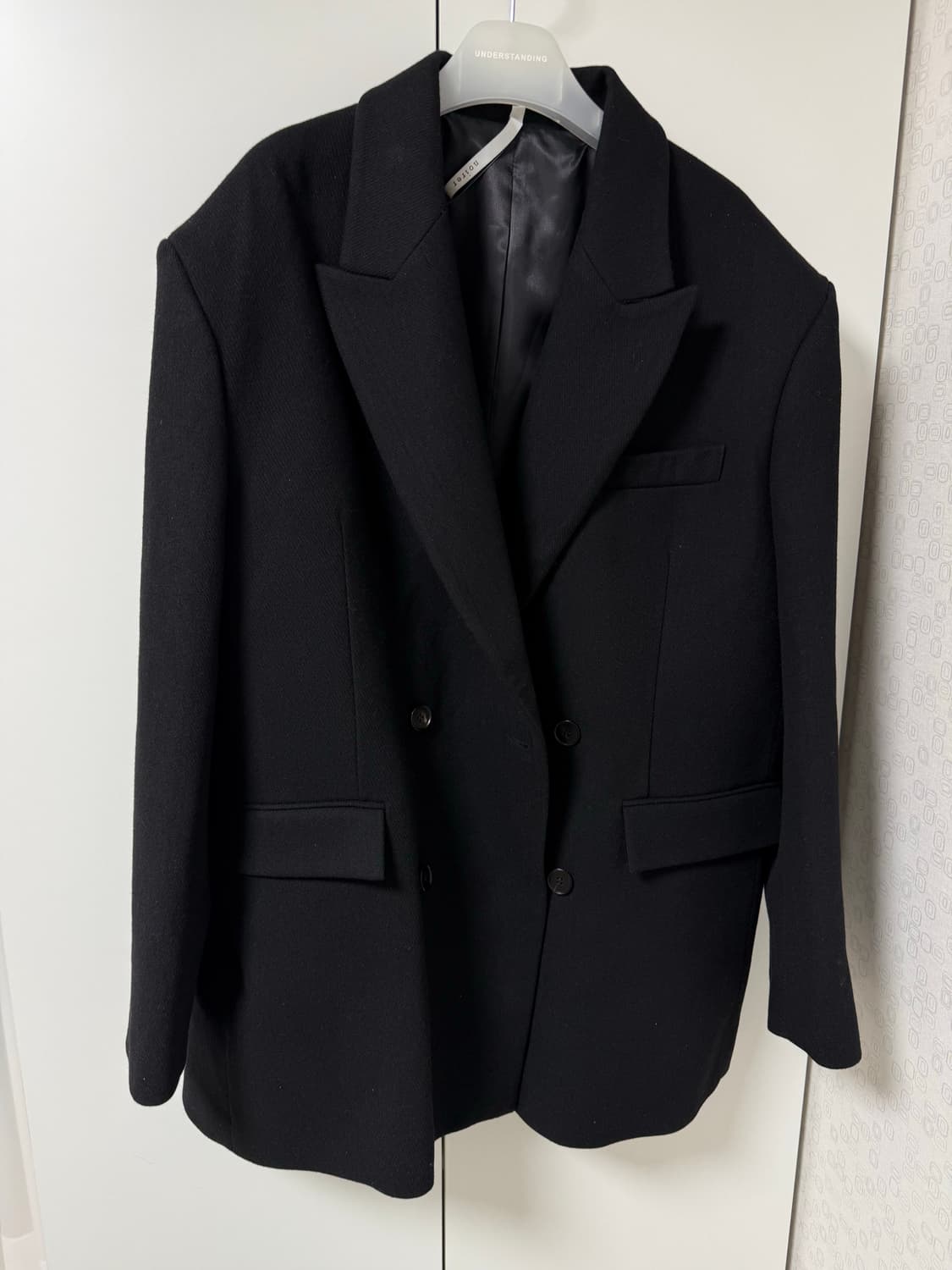 노이어 오버핏 더블 브레스티드 자켓 상품이미지1