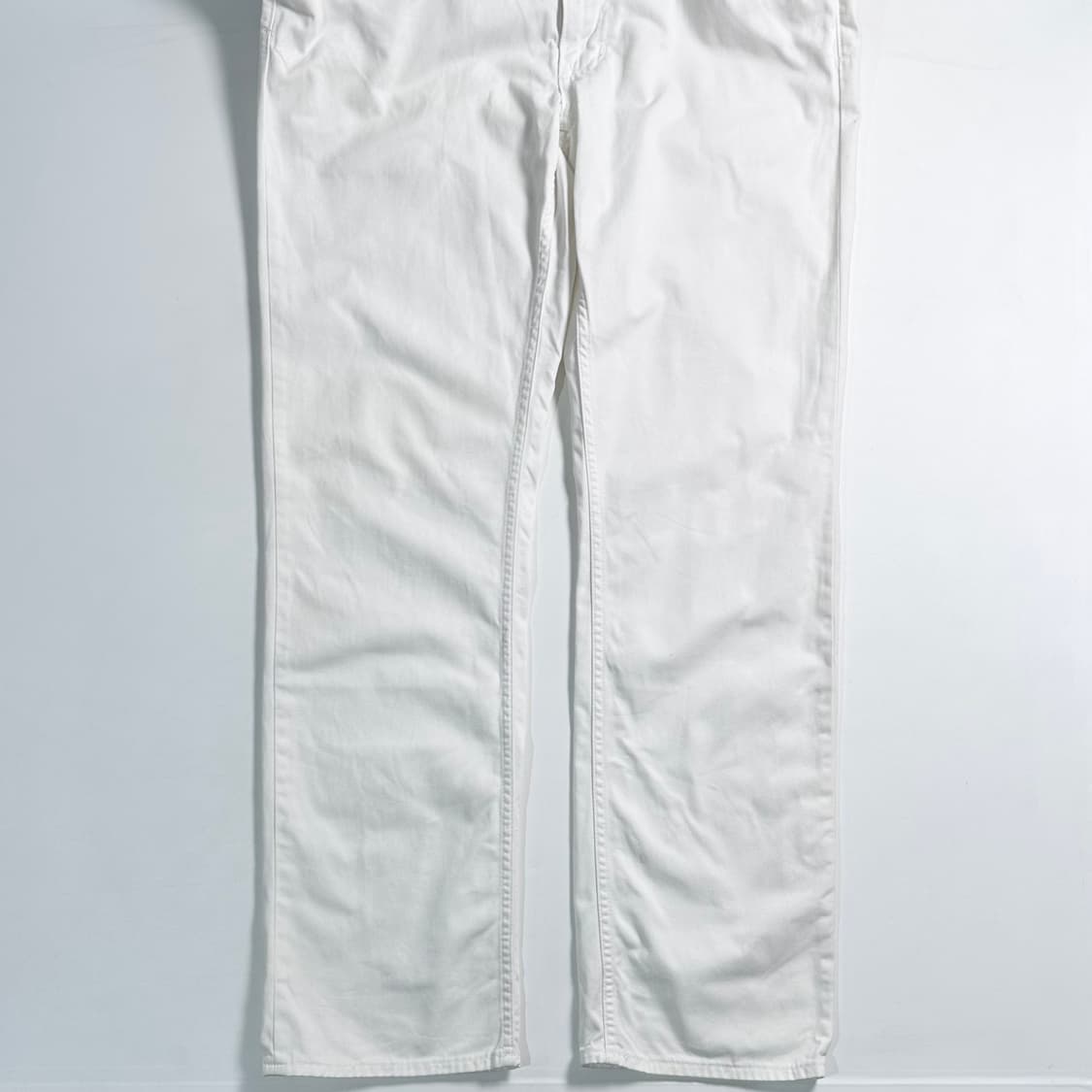 폴로 랄프로렌 화이트 코튼 팬츠 상품이미지3