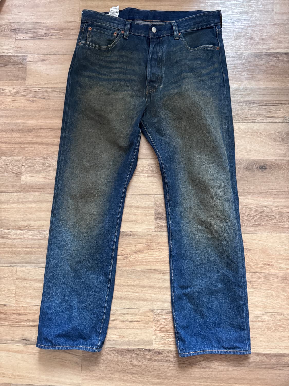 리바이스 501 녹워싱 프리미엄 rrl 기빈스느낌 34/30 상품이미지2