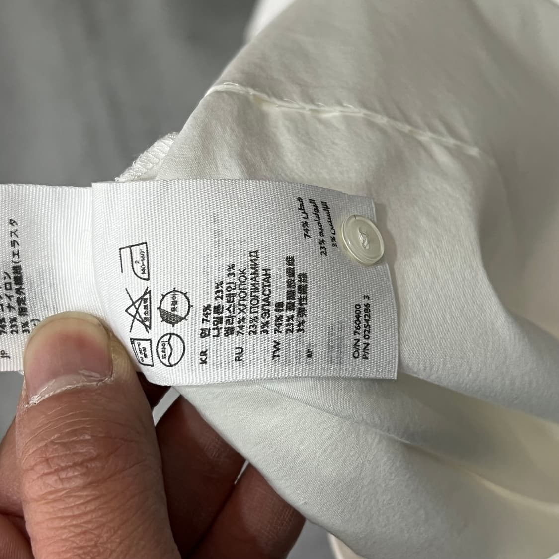 코스 하프 블라우스 y15759 상품이미지9