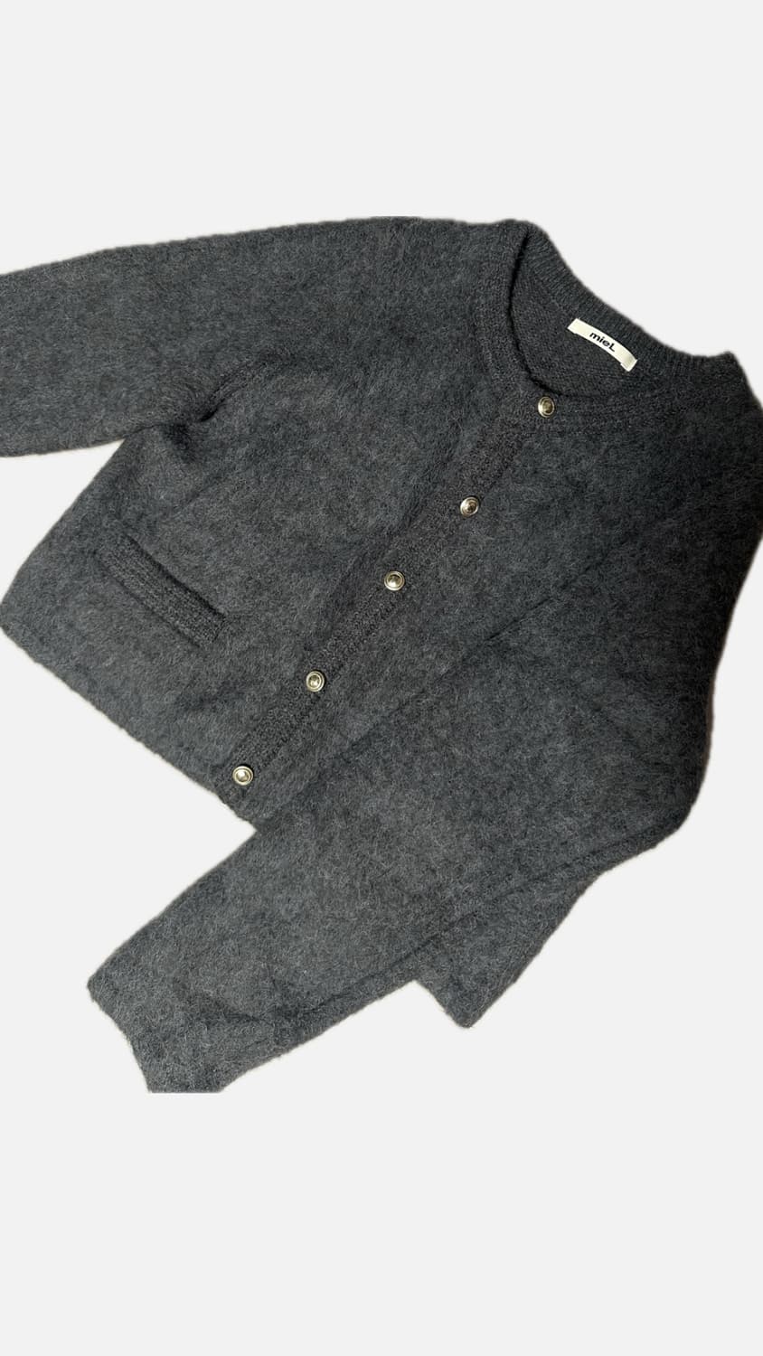 트위드 니트 가디건 상품이미지1