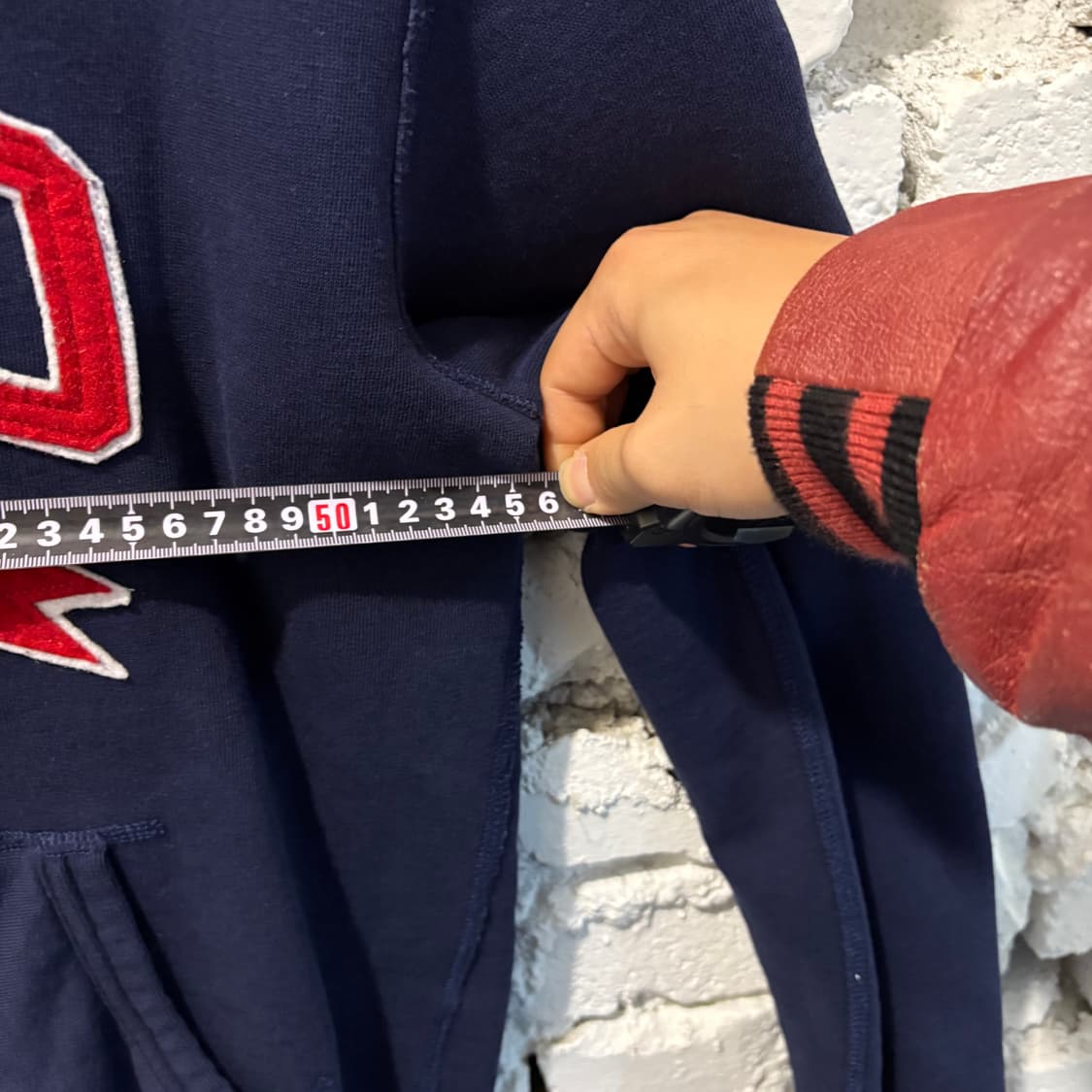 폴로 빈티지 빅로고 네이비후드 상품이미지9