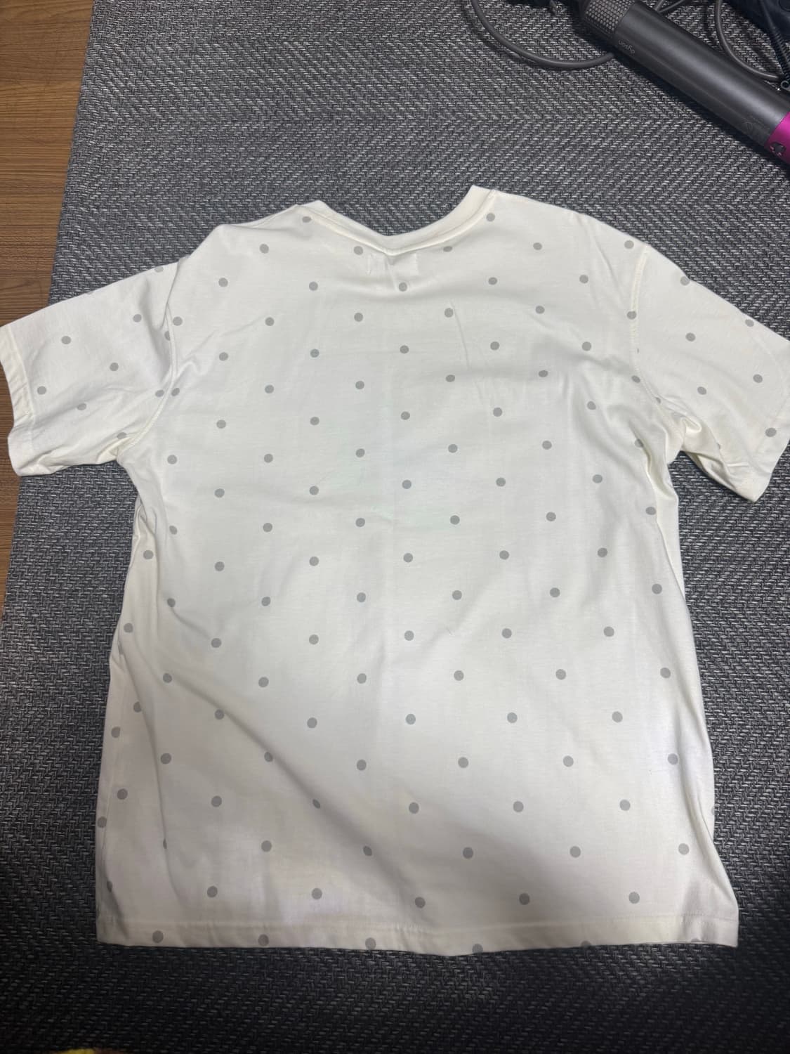 aeae 도트 반팔 크림 0사이즈 상품이미지3