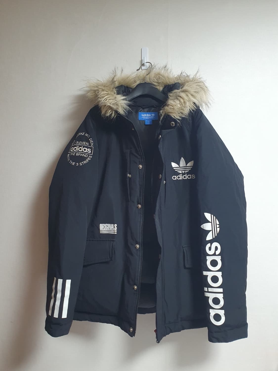 adidas Originals 퍼후드 덕다운 파카 / XL 상품이미지3