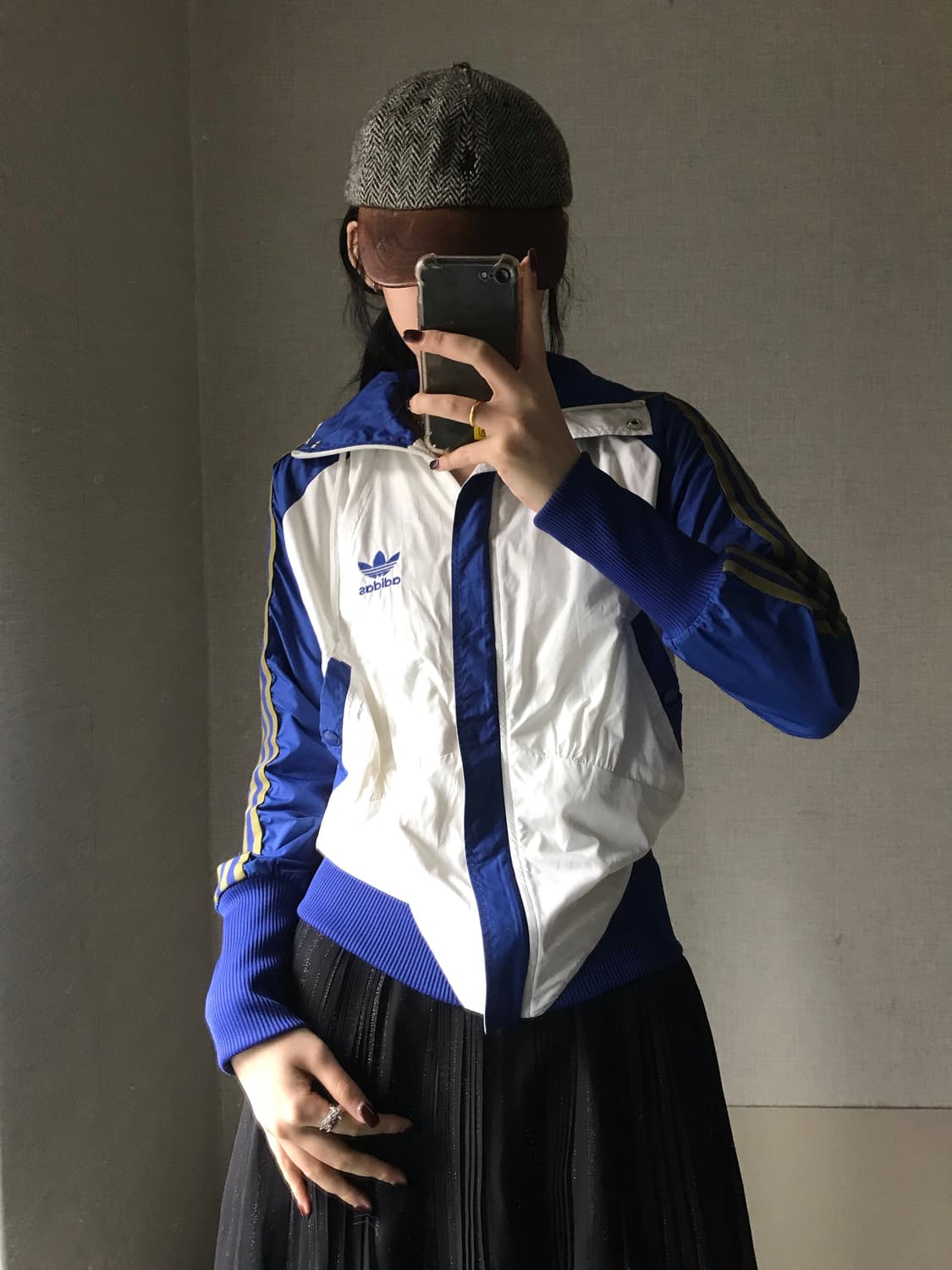 아디다스 00s 흰파카키 바람막이 상품이미지6