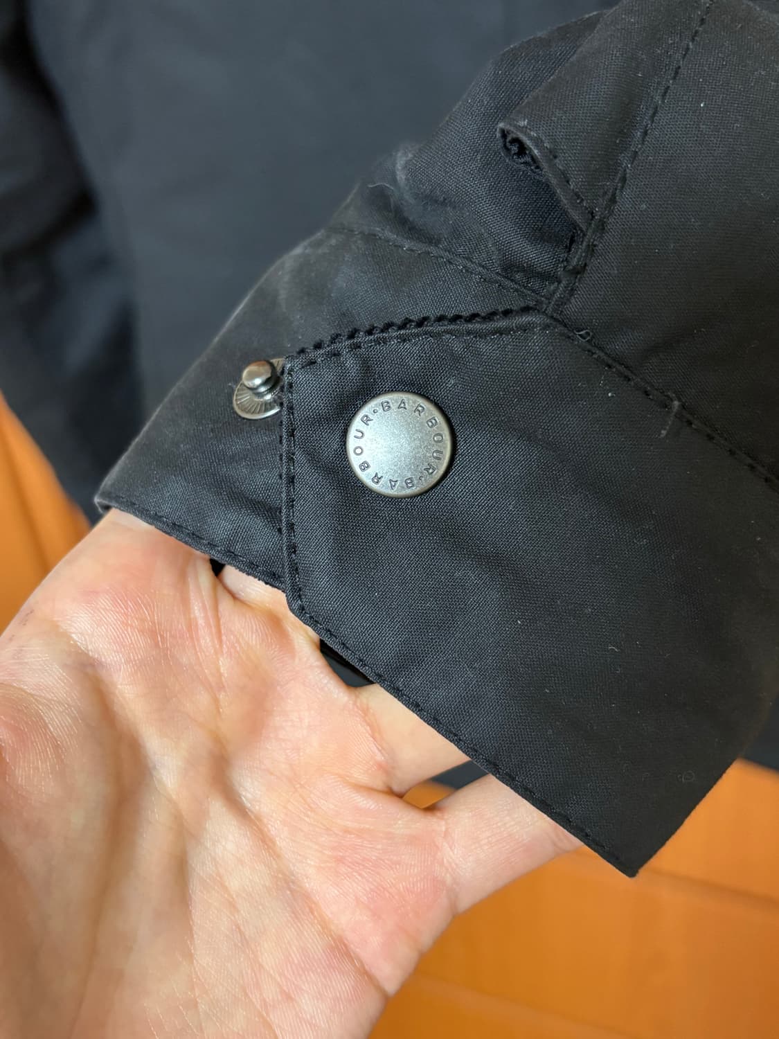 barbour 바버 인터네셔널 듀크 왁스 자켓 딥네이비 M 상품이미지7