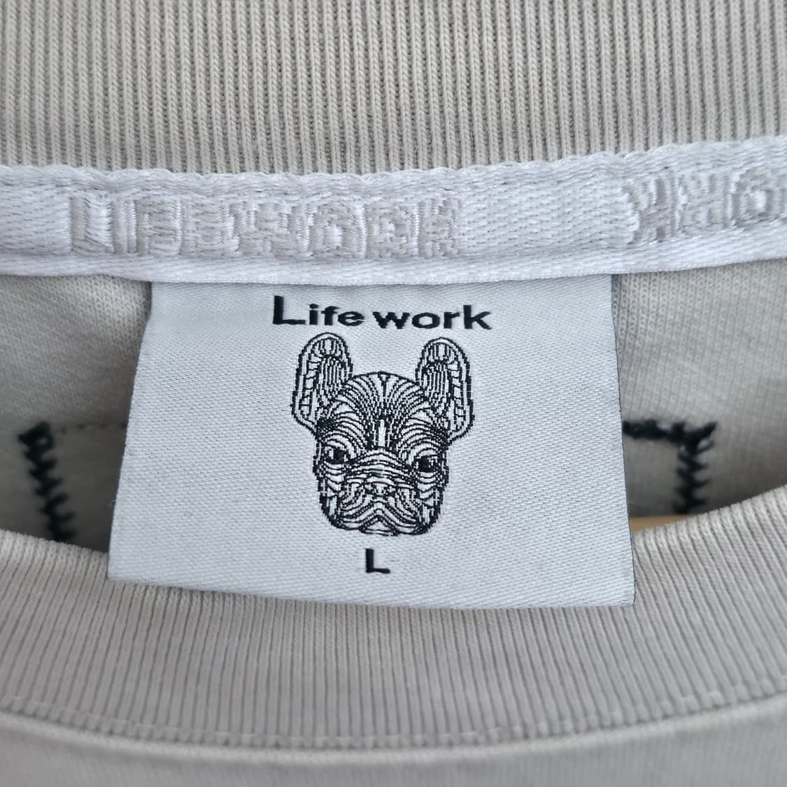 [L] 라이프워크 지퍼 반팔 티 상품이미지7