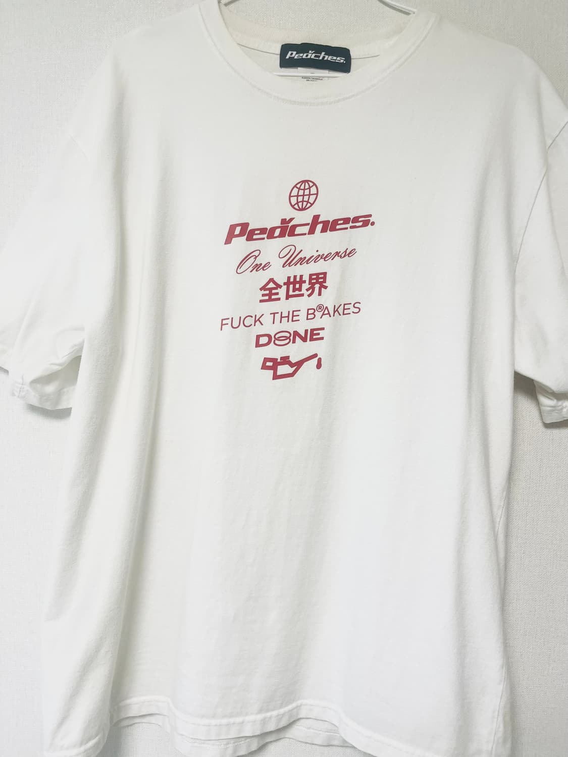 Peaches staple logo S/S 티셔츠 상품이미지1