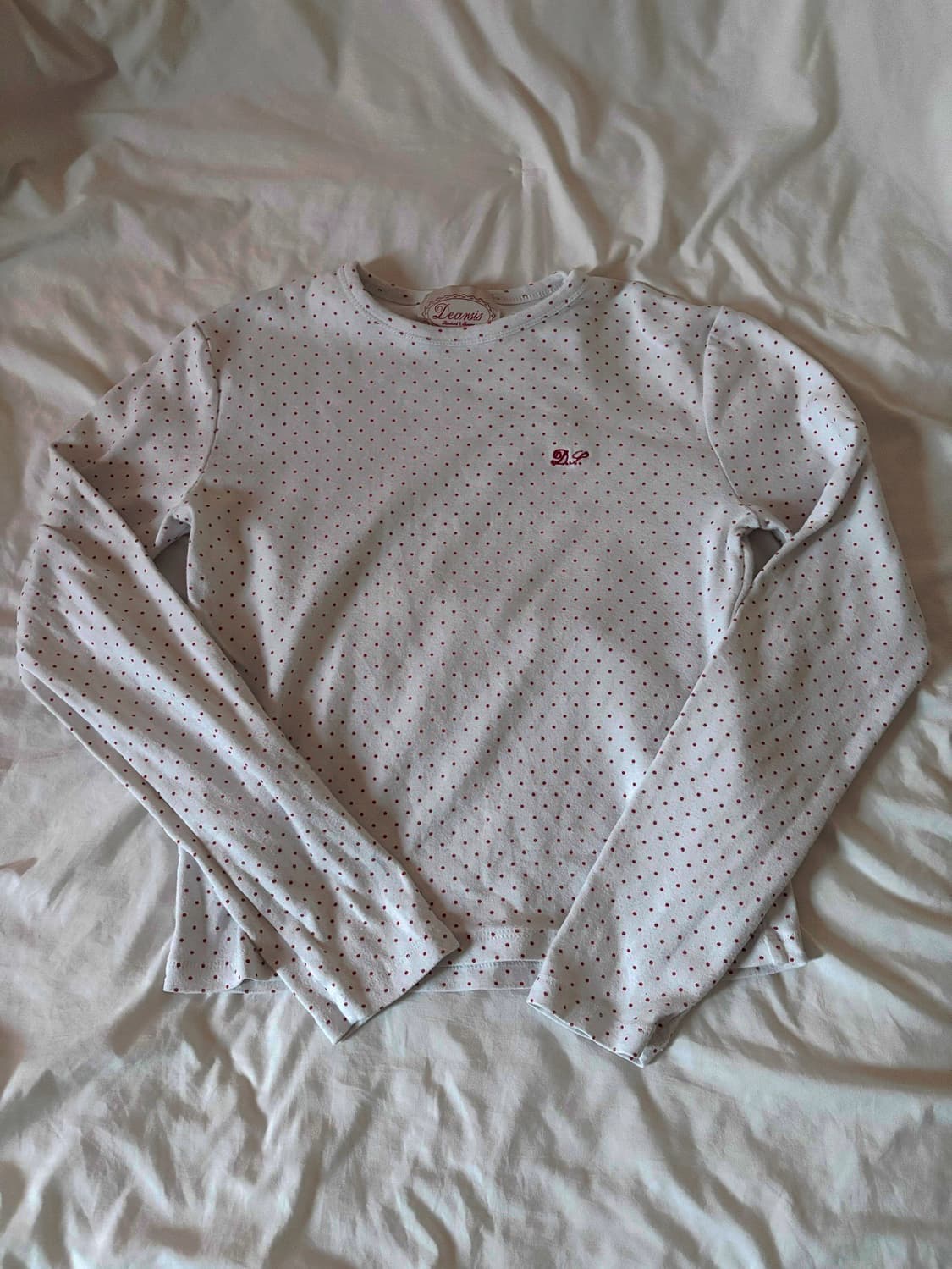 디어시스 땡땡이 롱슬리브 상품이미지1