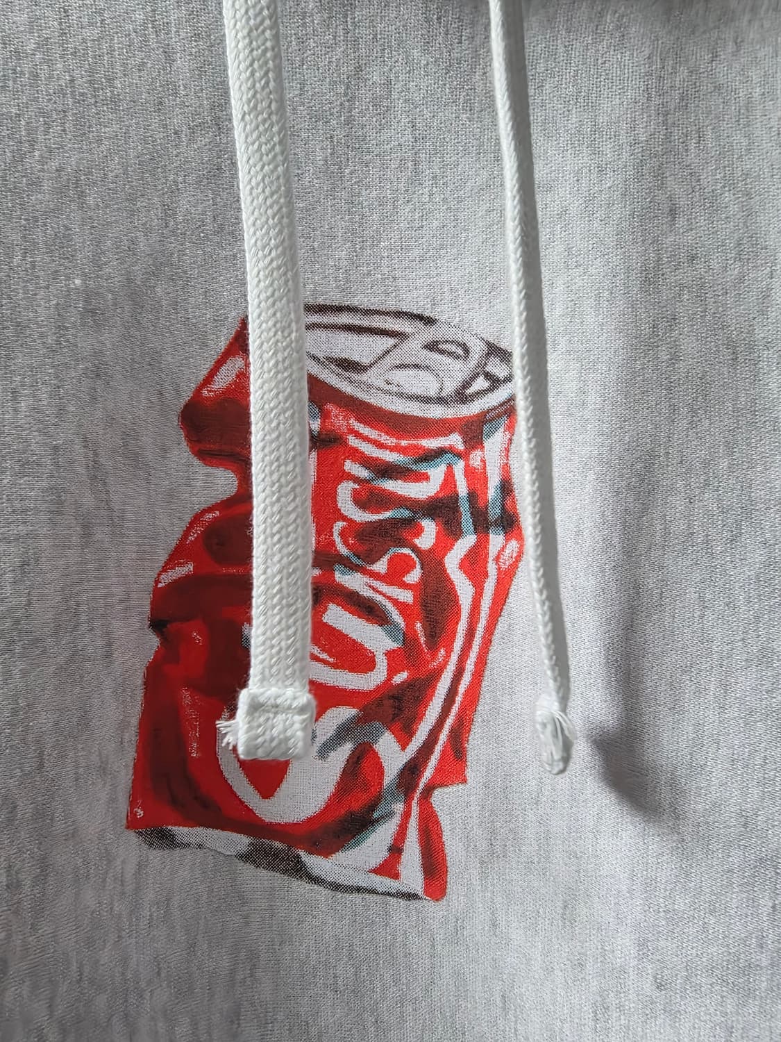 스투시 소다 캔 후드티 애쉬 헤더 상품이미지3