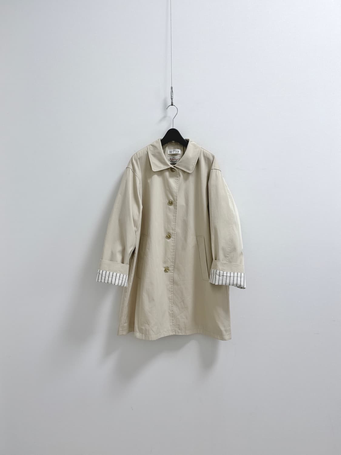 노운 베러 하프 트렌치 코트 상품이미지3