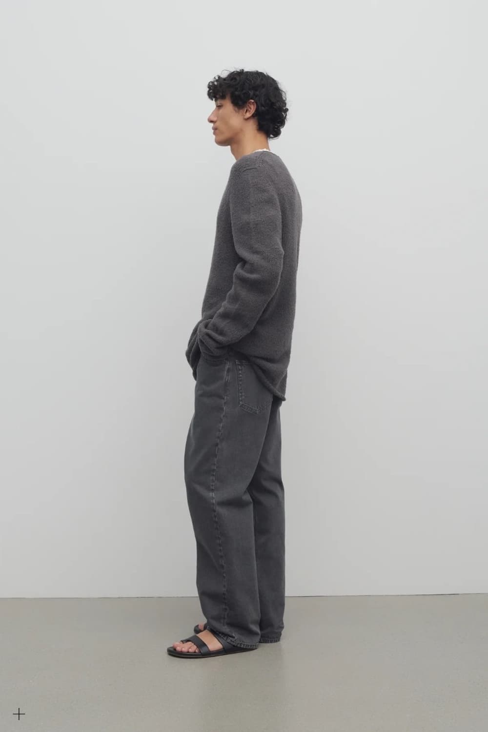 (30) 더로우 ross jean black faded 상품이미지4