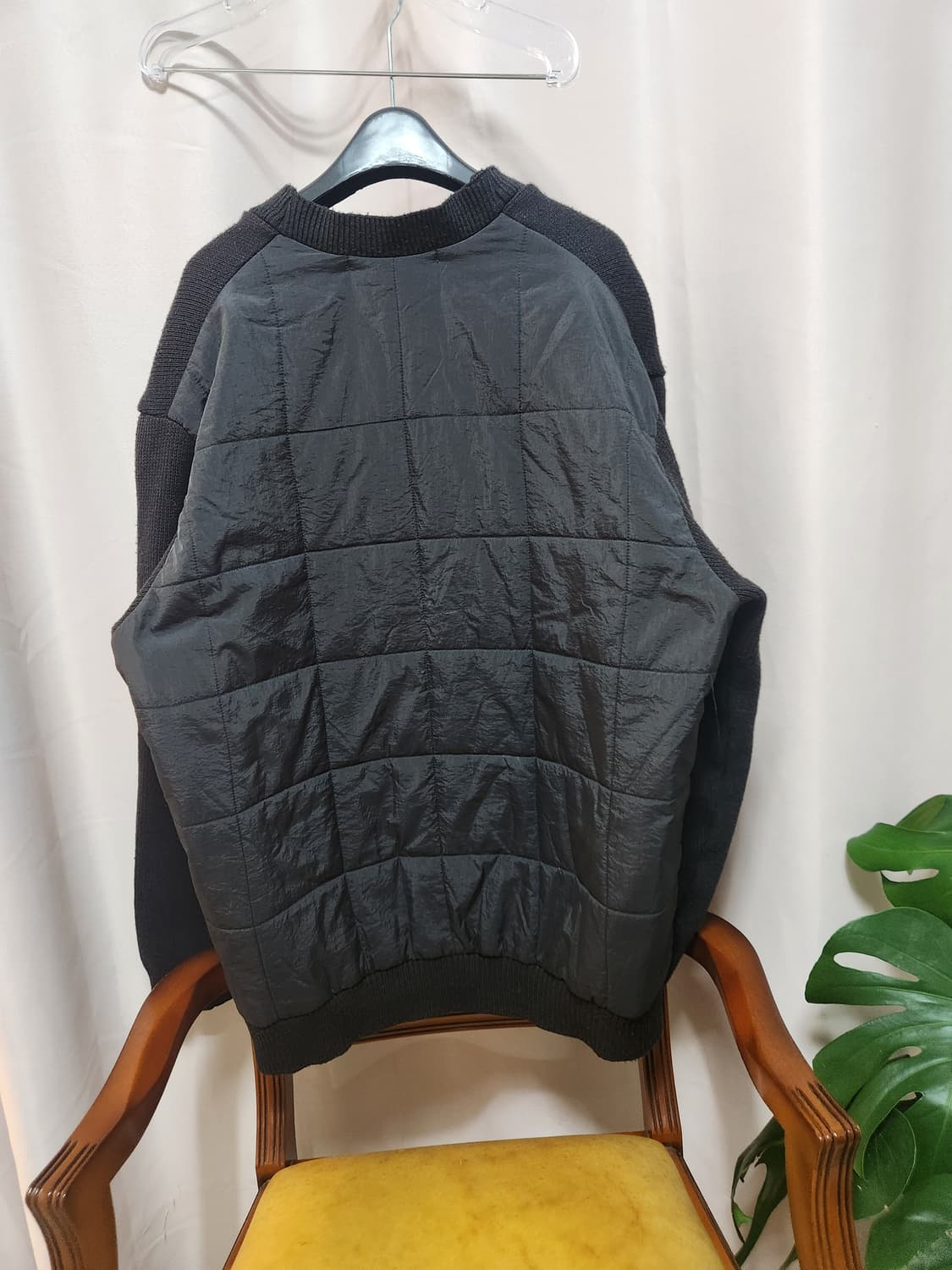 에잇세컨 블랙 니트 포켓 남성가디건 상품이미지4