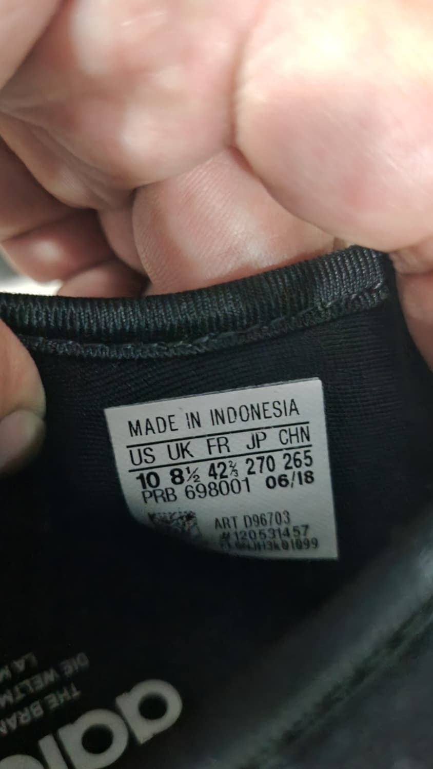 ADIDAS 슬립온 남성270 3번내외착용 상품이미지5