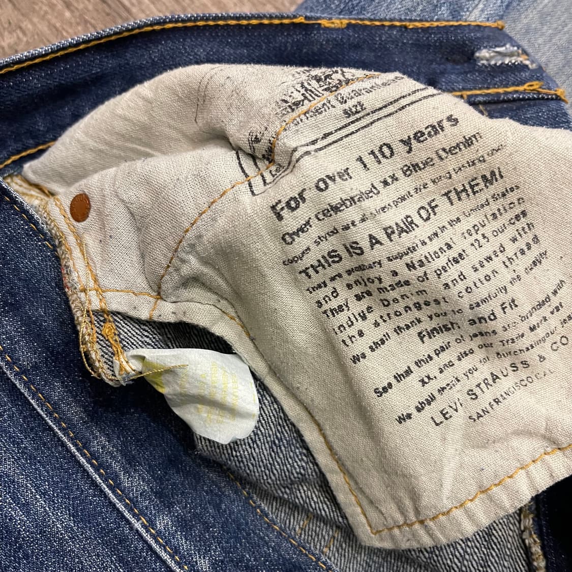 LVC LEVI'S 501 XX w34l32 상품이미지6