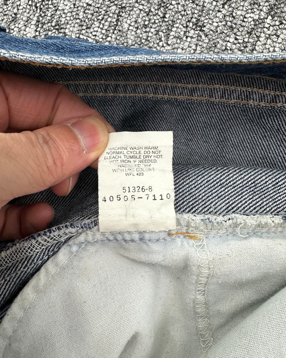 (허단38)90'S 리바이스 USA 505-M1458 상품이미지6