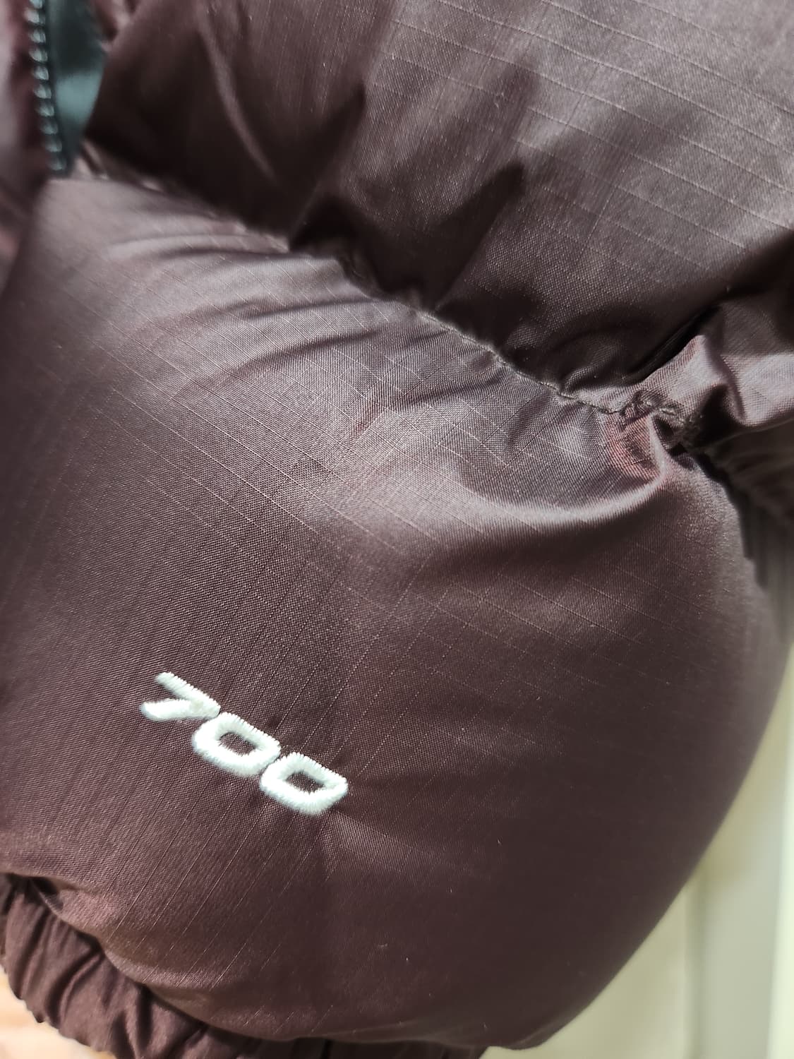 해외판 노스페이스패딩 눕시 레트로 콜브라운 L 상품이미지3