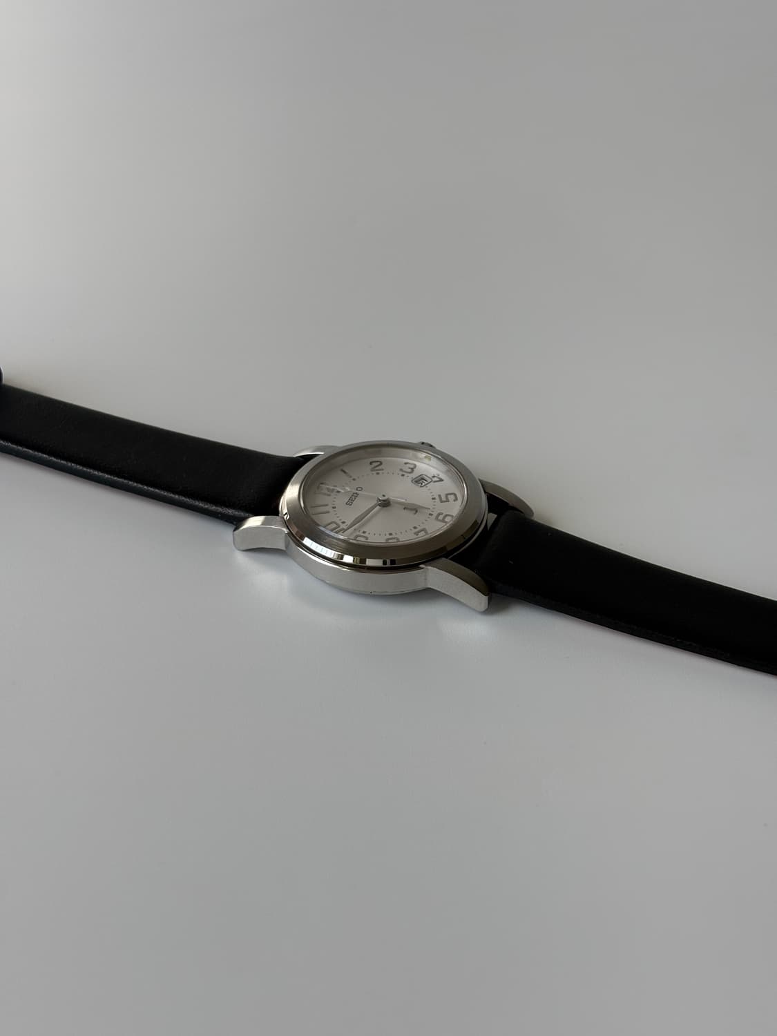 1990s Arabic Index Silver Ladies Quartz 상품이미지4