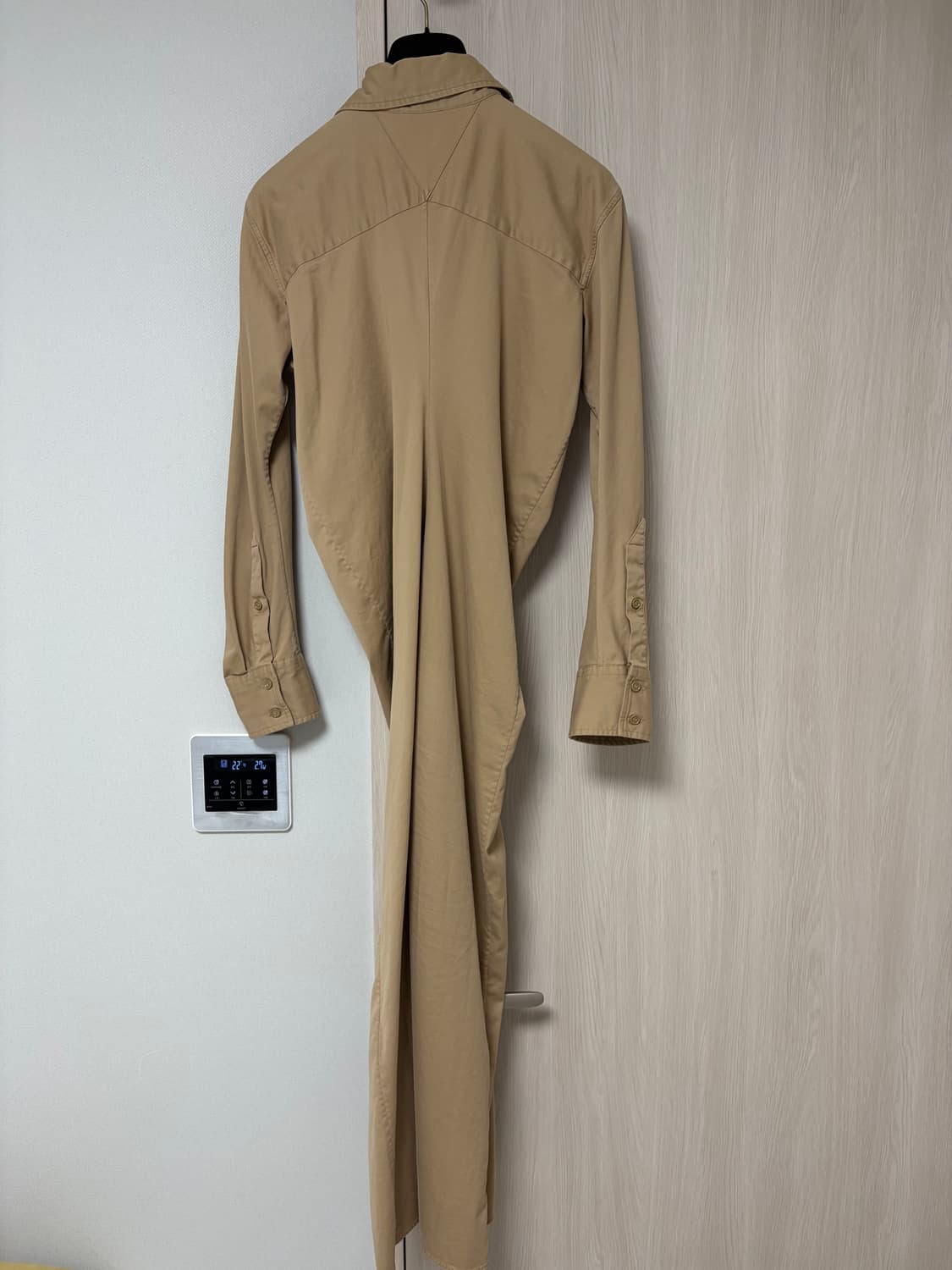 보테가베네타 롱 맥시 셔츠 원피스 34 상품이미지6