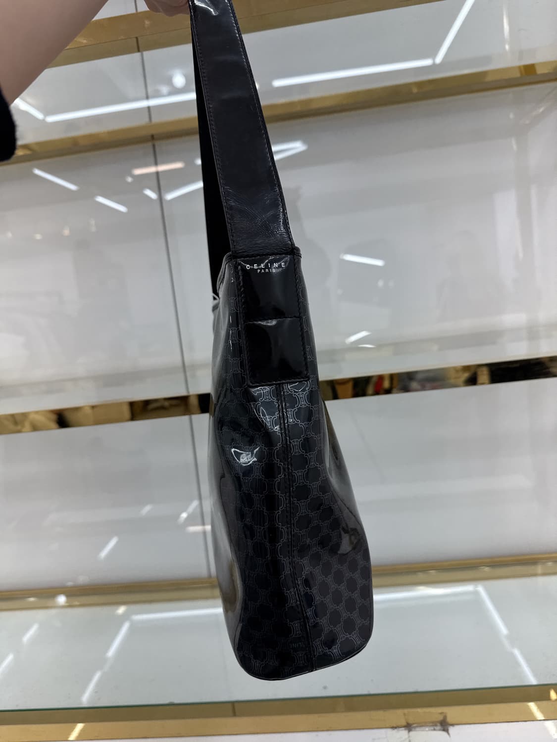 셀린느 블랙 마카담 숄더백 상품이미지3