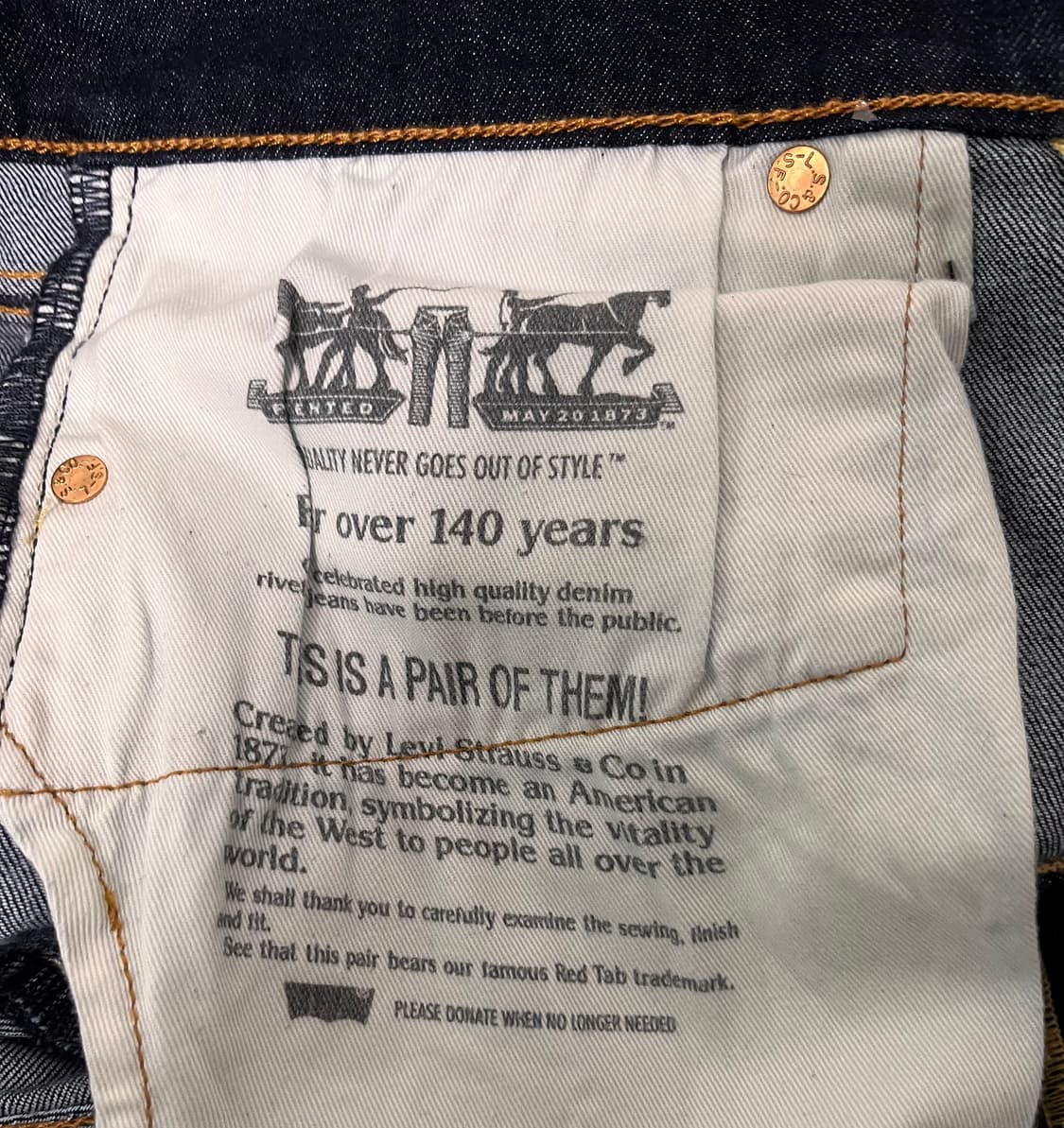 리바이스 511 데님 팬츠 W32 L32 상품이미지4