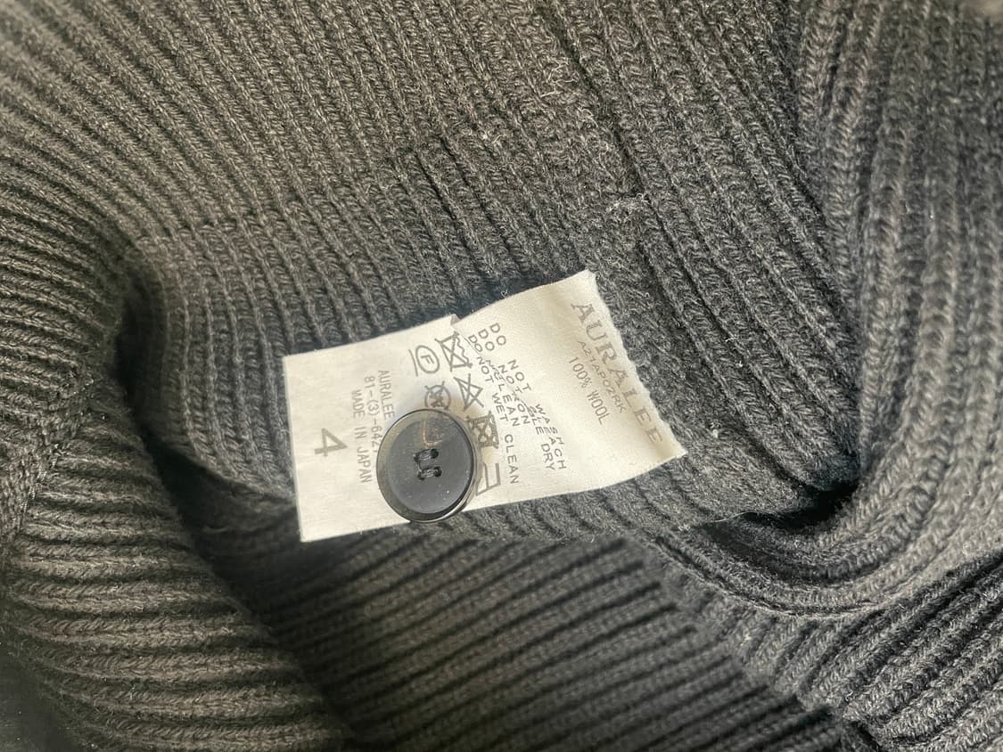 오라리 수퍼파인 울 립니트후드 4사이즈 상품이미지5