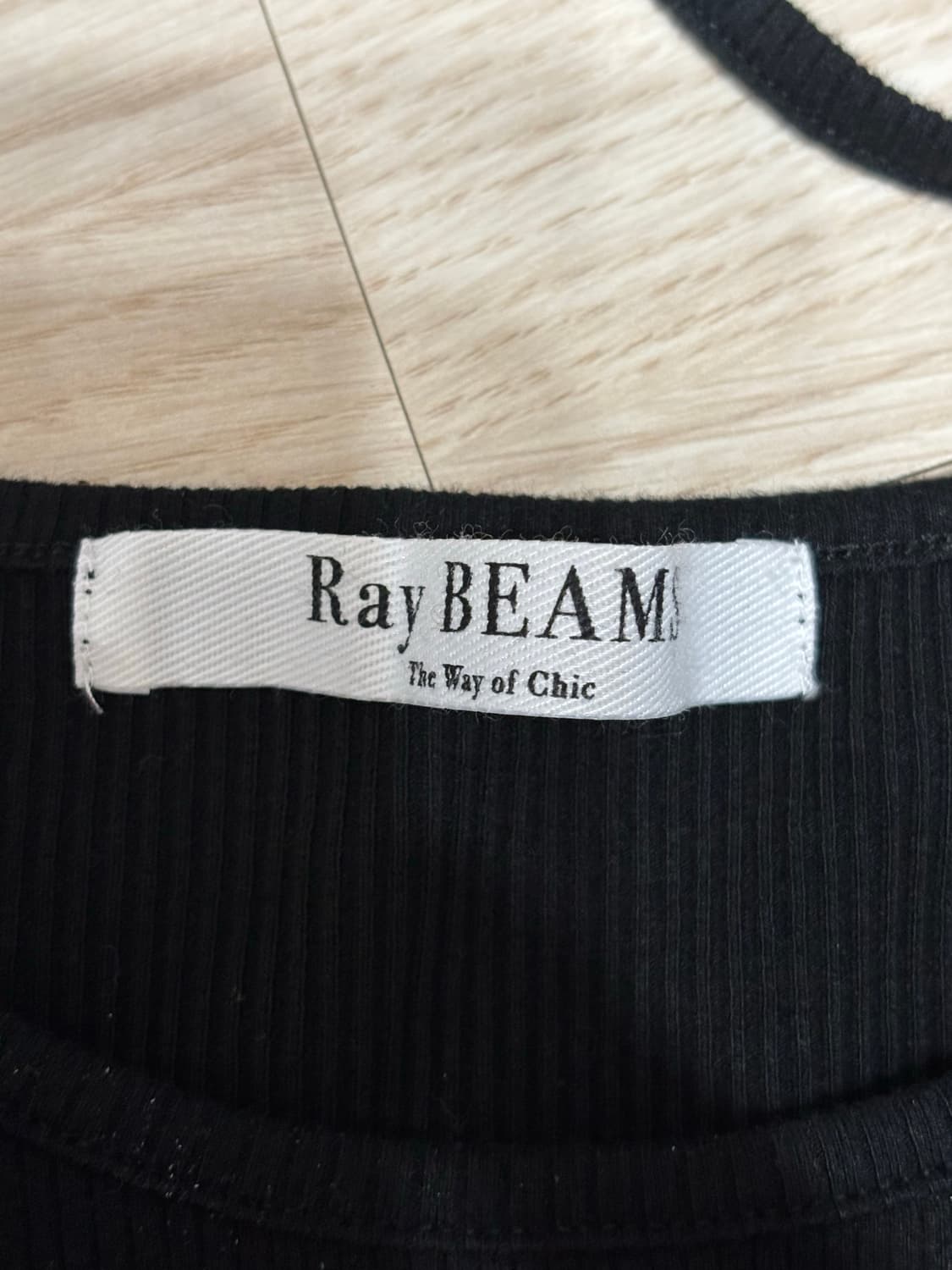 Ray Beams 블랙 홀터 탑 상품이미지6