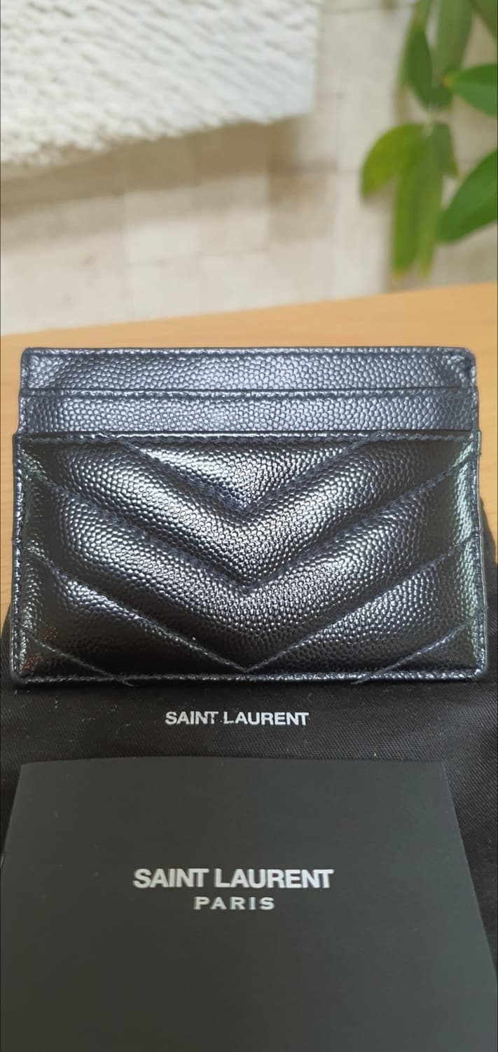 입생로랑 생로랑 카드지갑/지갑 금장 정품A급(감정O) 상품이미지3