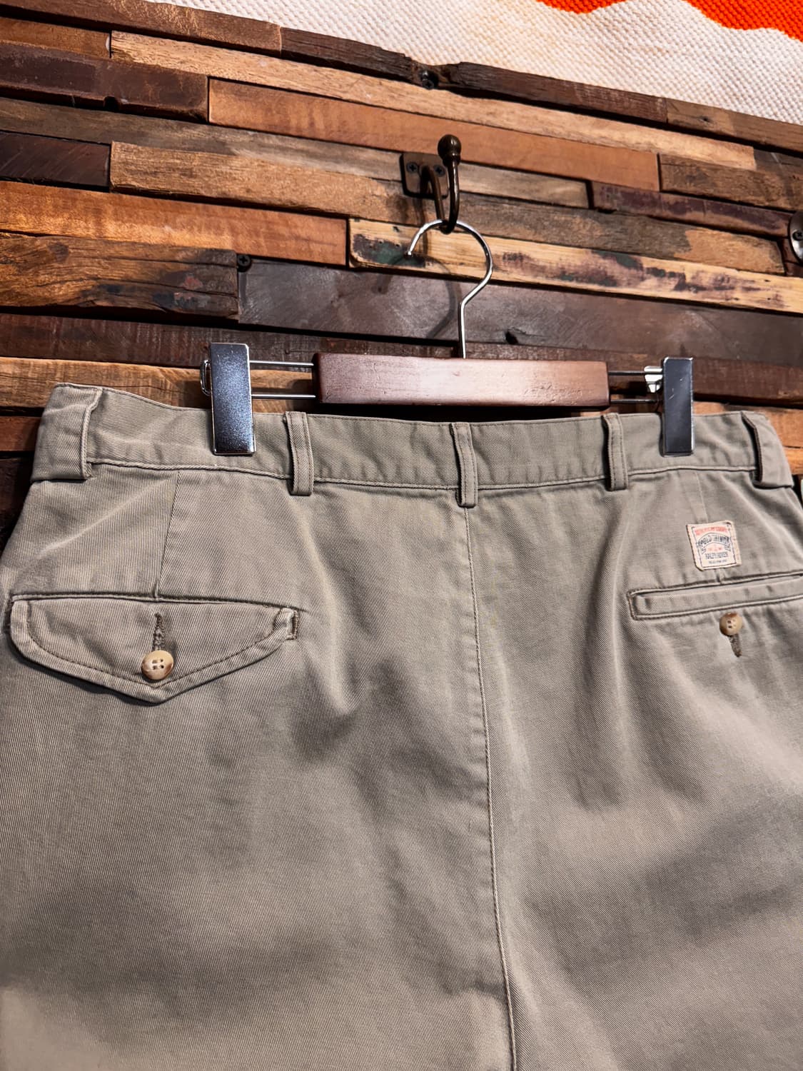 90‘s 폴로 랄프로렌 투턱 치노팬츠 Made In USA (34) 상품이미지10
