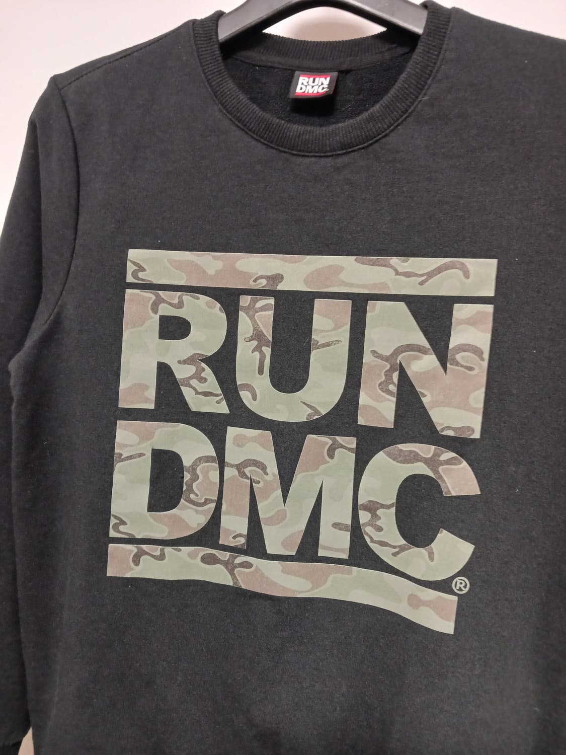 RUN DMC 밀리터리로고 맨투맨 상품이미지3