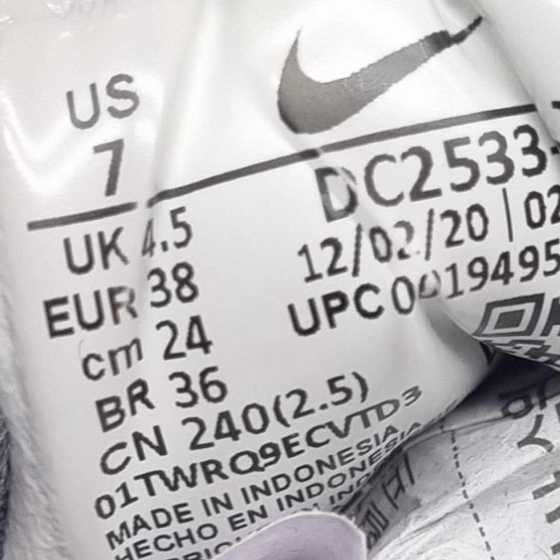 나이키 와플원 여성운동화240  상품이미지6