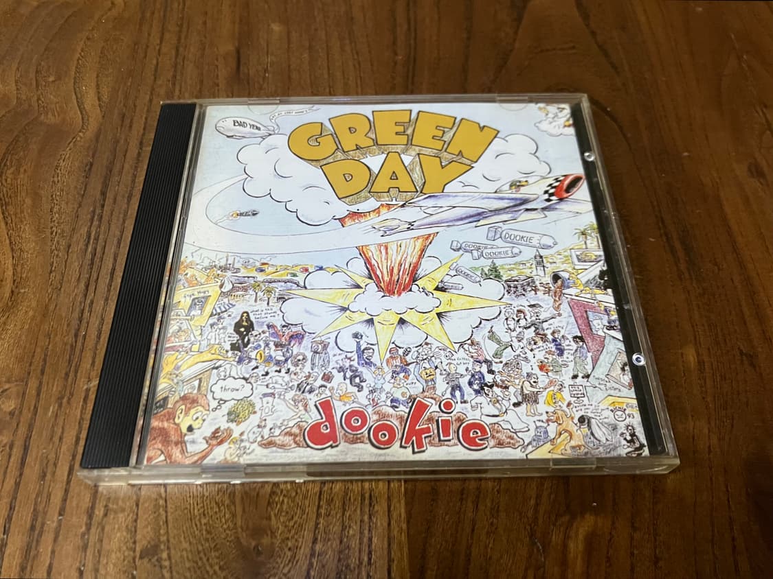 90년대 그린데이 3집 Dookie 라이센스 초판 CD 펑크 밴드 시디 상품이미지1